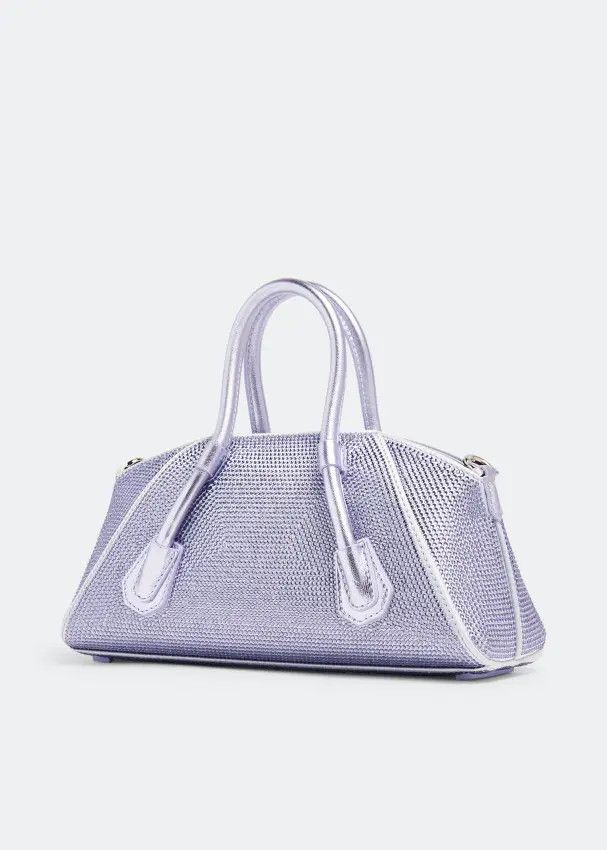 Givenchy o1w1db10525 Size: OS/Antigona Stretch Mini Bag in Purple Size ONE SIZE - 2 Thumbnail
