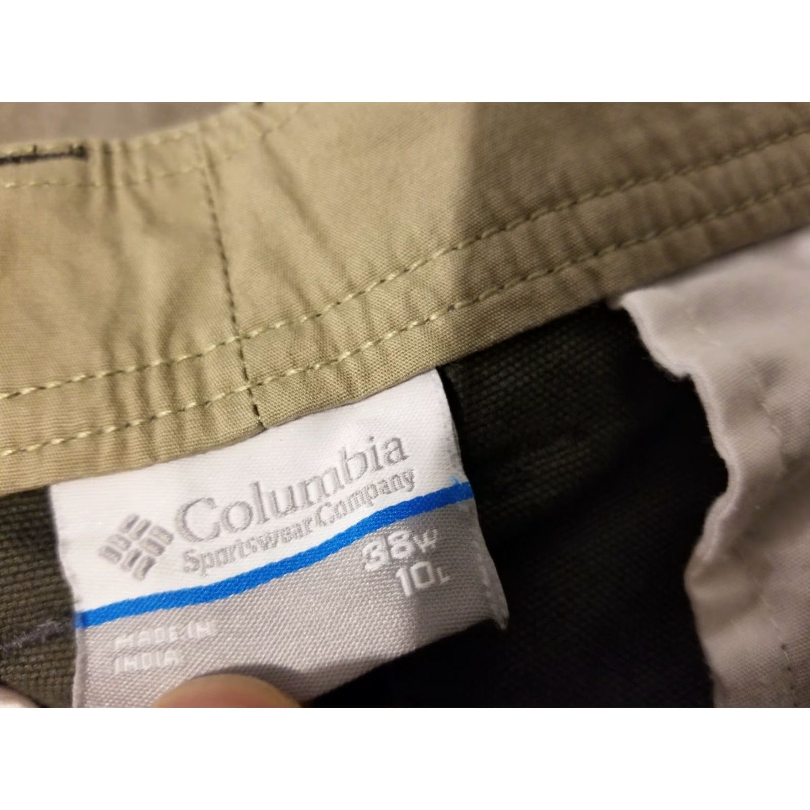 Vintage Columbia Shorts Khaki 38 Cotton Chino Mens Beige Cotton Chino Size US 38 / EU 54 - 5 Thumbnail