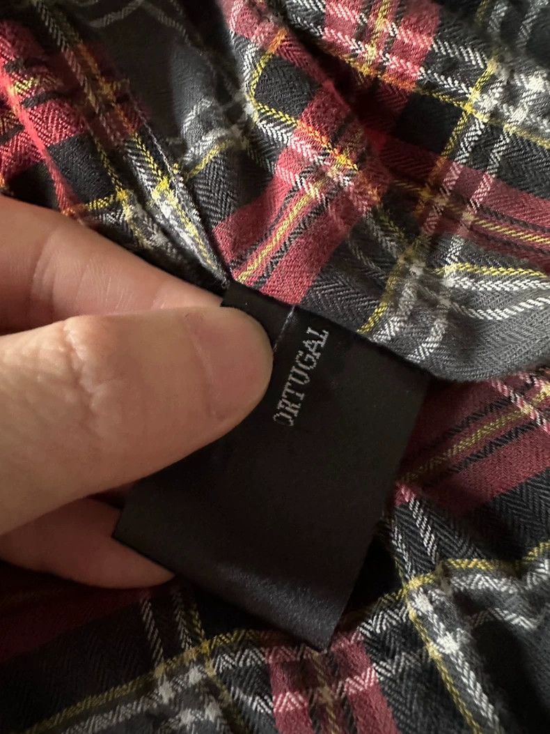 Haider Ackermann Haider Ackermann Black, red and gold checkered shirt Size US S / EU 44-46 / 1 - 4 Thumbnail