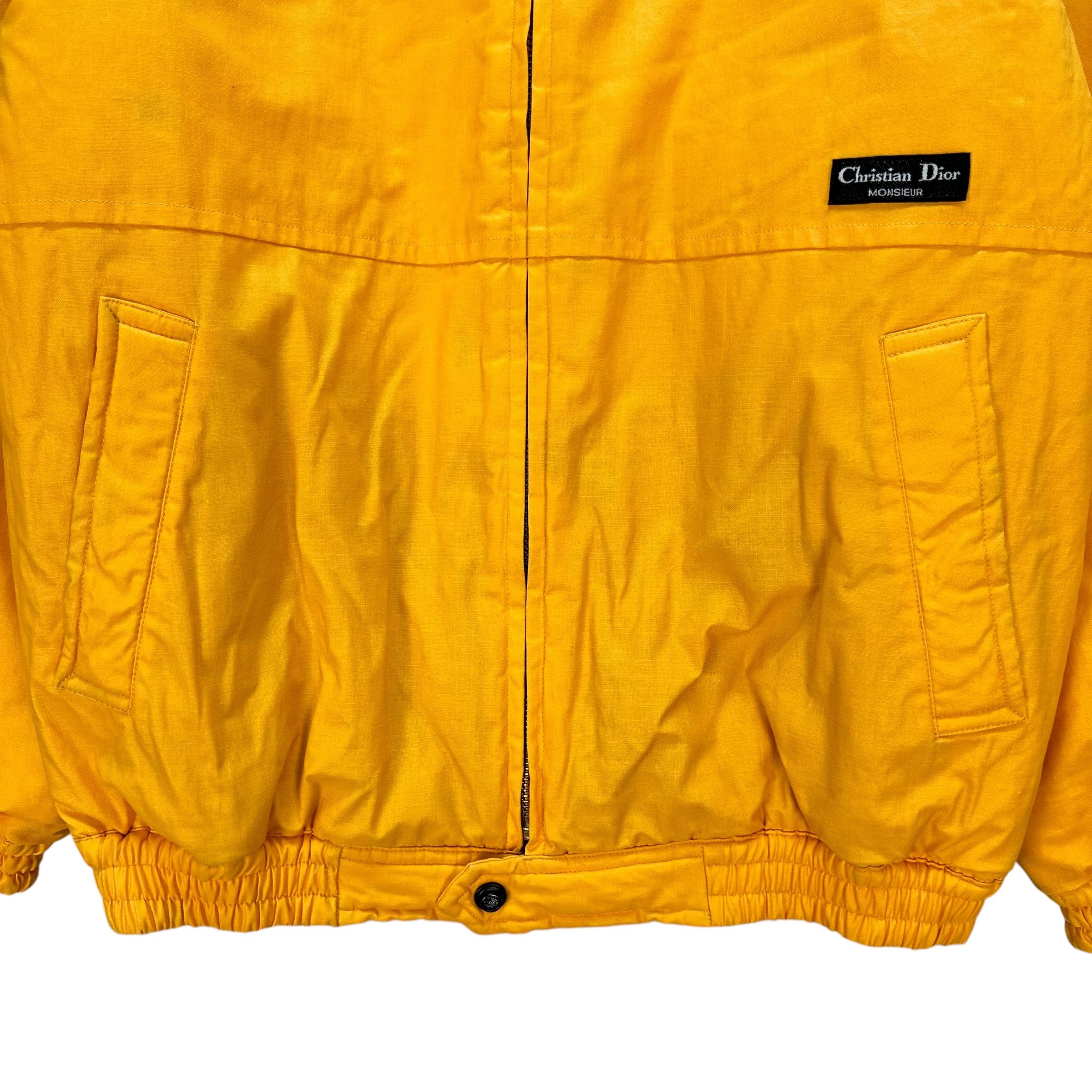 Christian Dior Monsieur Vintage 90's CHRISTIAN DIOR Orange Hooded Jacket #A72-1745 Size US M / EU 48-50 / 2 - 4 Thumbnail