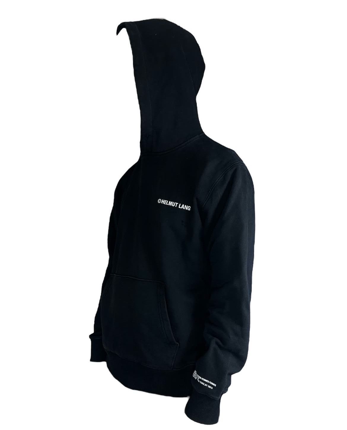 Helmut Lang Helmut Lang A/W 17/18 Black Hoodie Embroidered Logo Size US S / EU 44-46 / 1 - 1 Thumbnail