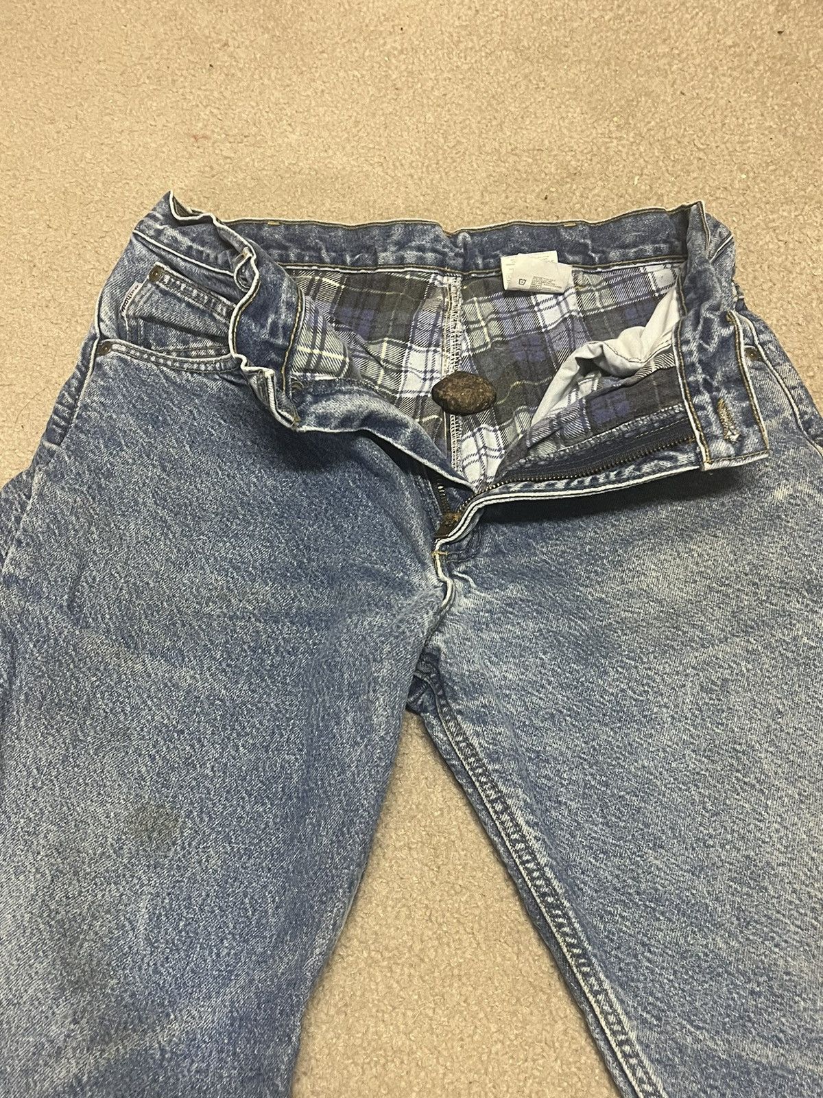 Carhartt GRAIL Vintage Carhartt Denim Jeans 34x30 Made In USA B21DST Size US 34 / EU 50 - 8 Thumbnail