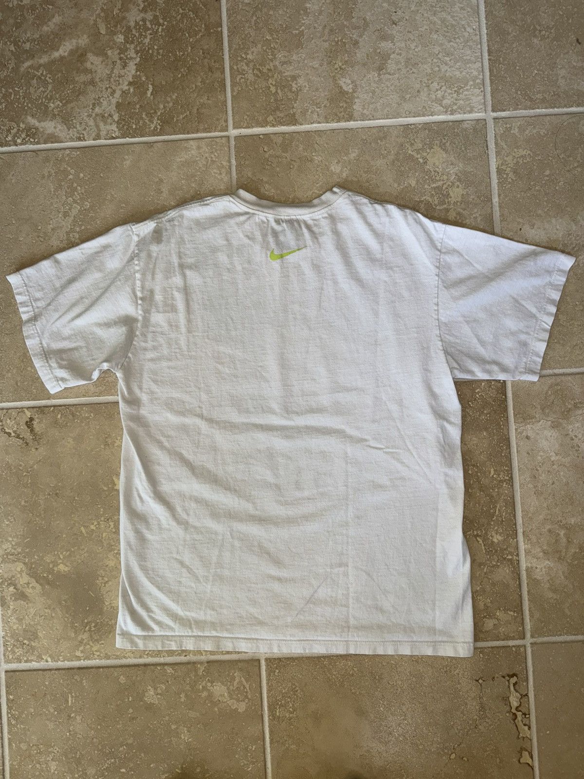 Nike Nike Y2K White and Green Tee Size US M / EU 48-50 / 2 - 2 Thumbnail