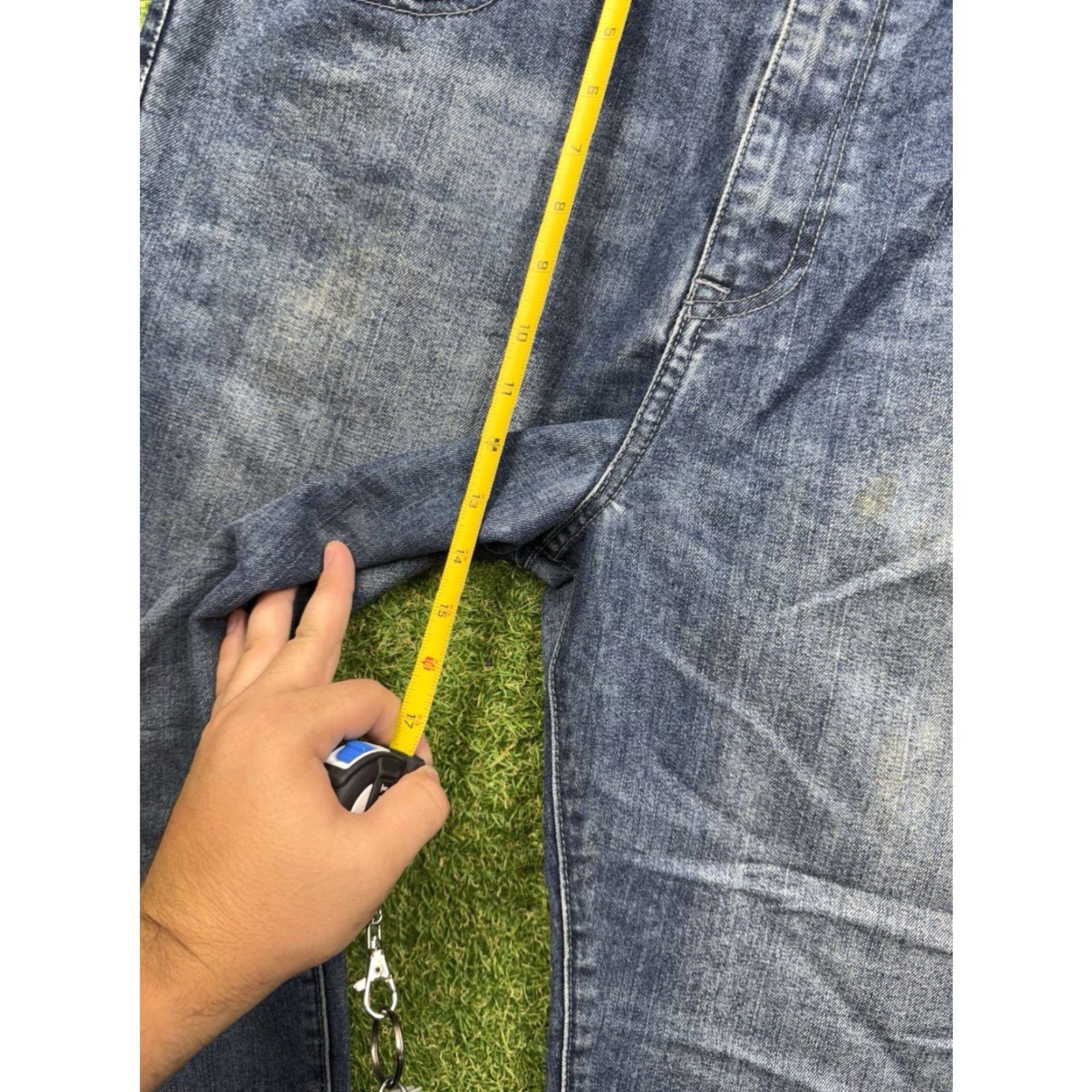 Ecko Unltd. Ecko Jeans Mens 38x30 Loose Fit Denim Y2K Grunge Baggy Skater Affliction 2000s Size US 38 / EU 54 - 3 Thumbnail