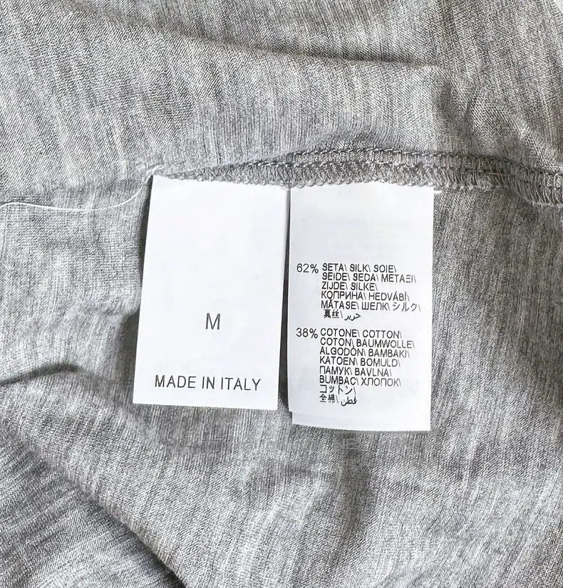 Brunello Cucinelli Brunello Cucinelli Silk-cotton blend short-sleeve T-shirt Size US M / EU 48-50 / 2 - 6 Thumbnail