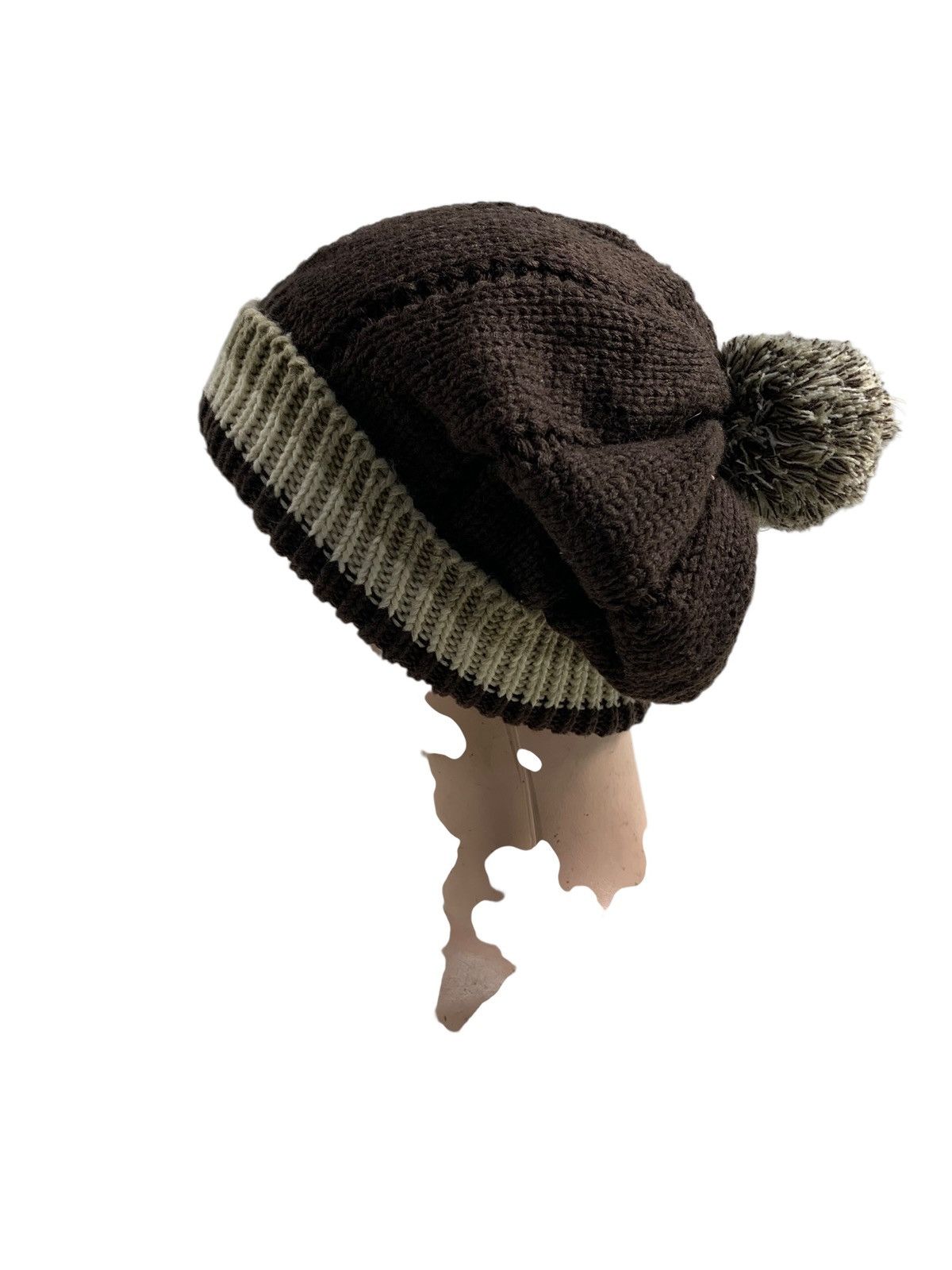 Kapital Crochet knitted big beanie hats rare Size ONE SIZE - 3 Thumbnail