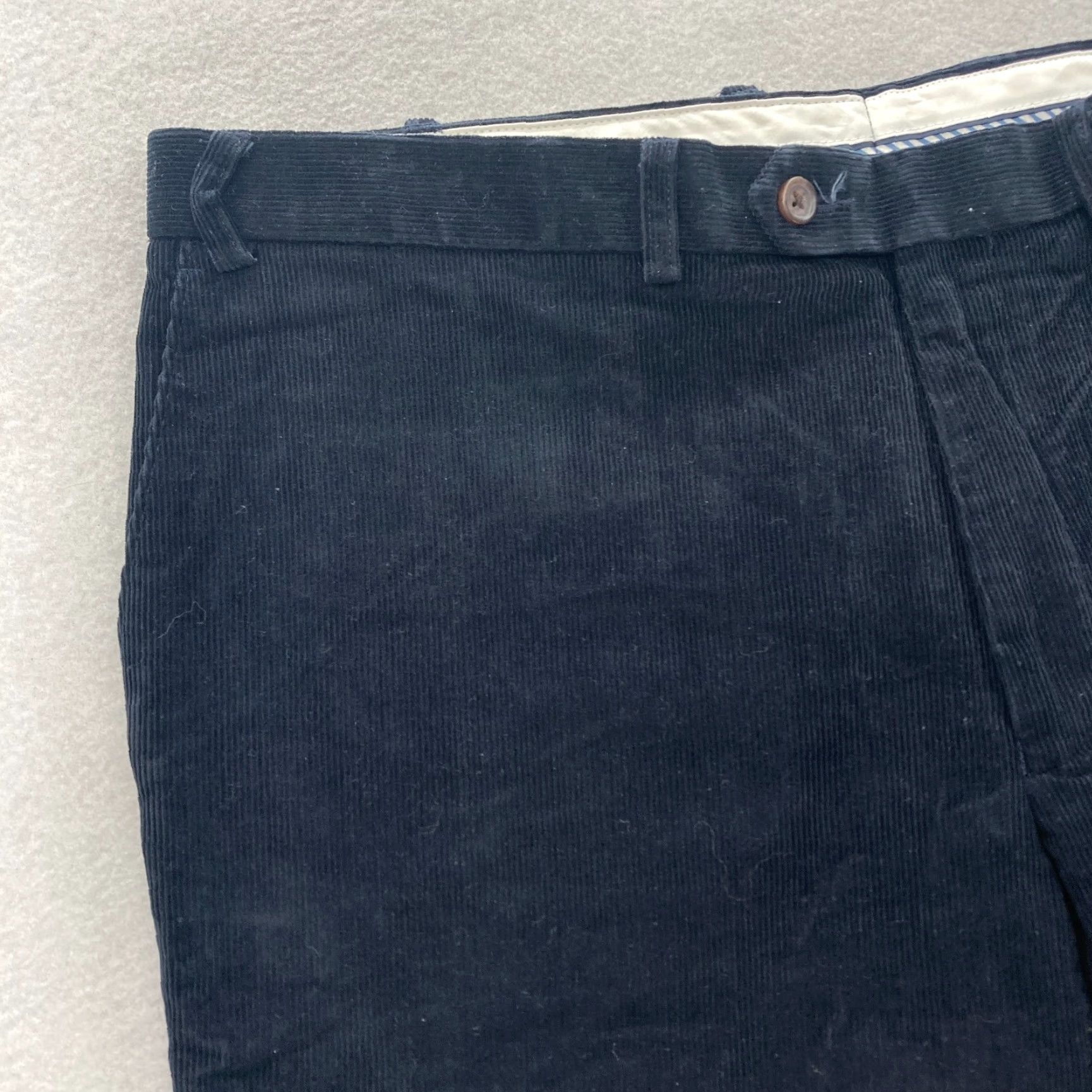 Ralph Lauren Lauren Ralph Lauren Corduroy Pants Mens 38x29 Blue Straight Leg Preppy Casual Pants Size US 38 / EU 54 - 3 Thumbnail