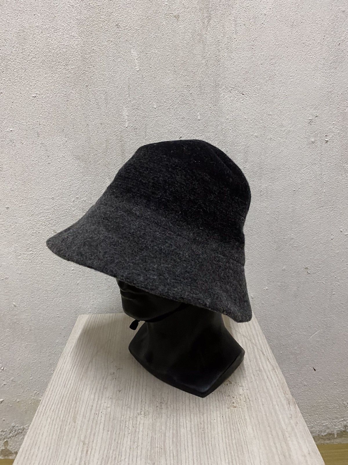 Japanese Brand Japanese Brand Plain Bucket Hat Size ONE SIZE - 3 Thumbnail