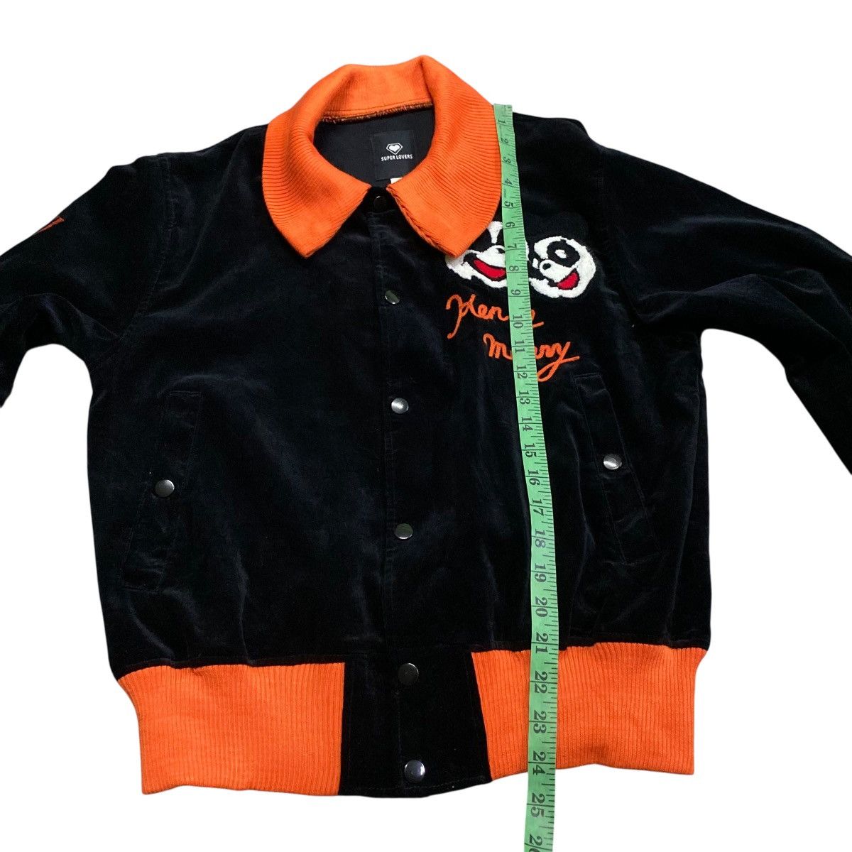Japanese Brand Vintage Super Lovers Velvet Button Jacket Free Size Size US M / EU 48-50 / 2 - 13 Thumbnail