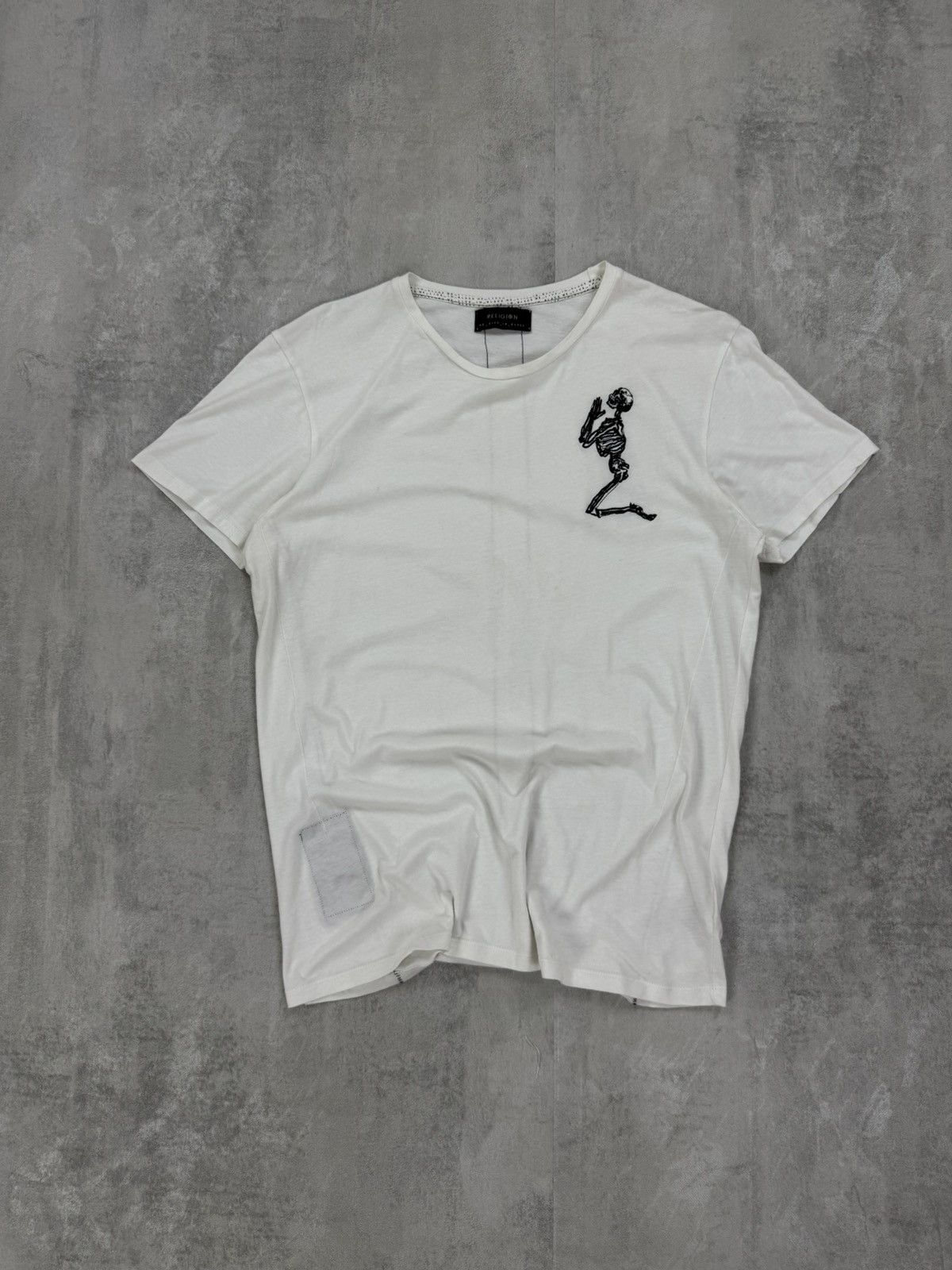 Other RELIGION Mens white T-T-shirt minimalistic Tee size L Size US L / EU 52-54 / 3 - 1 Thumbnail