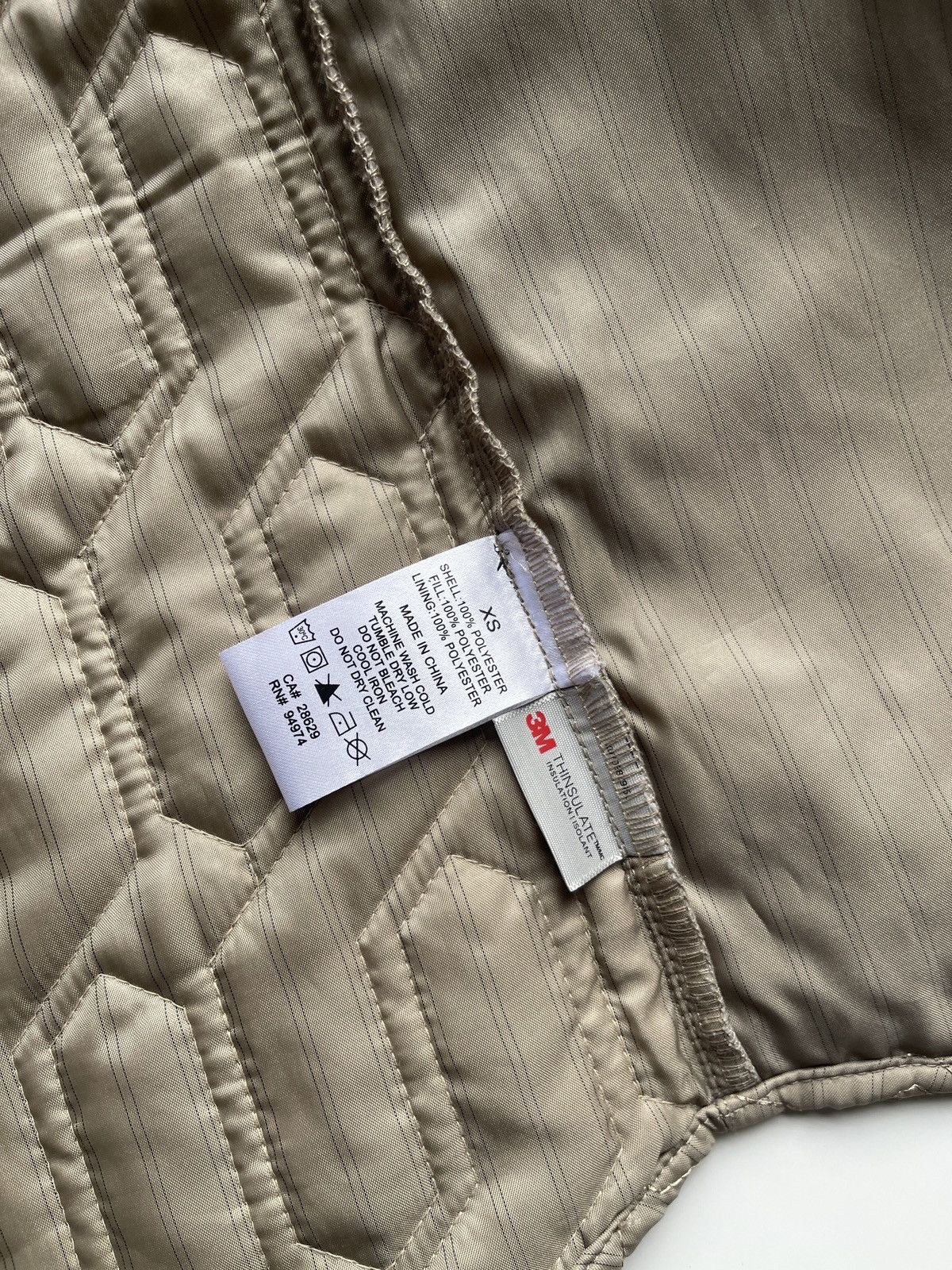 Stussy Stussy 3M Thinsulate Unisex Quilted Overshirt Size US XS / EU 42 / 0 - 5 Thumbnail