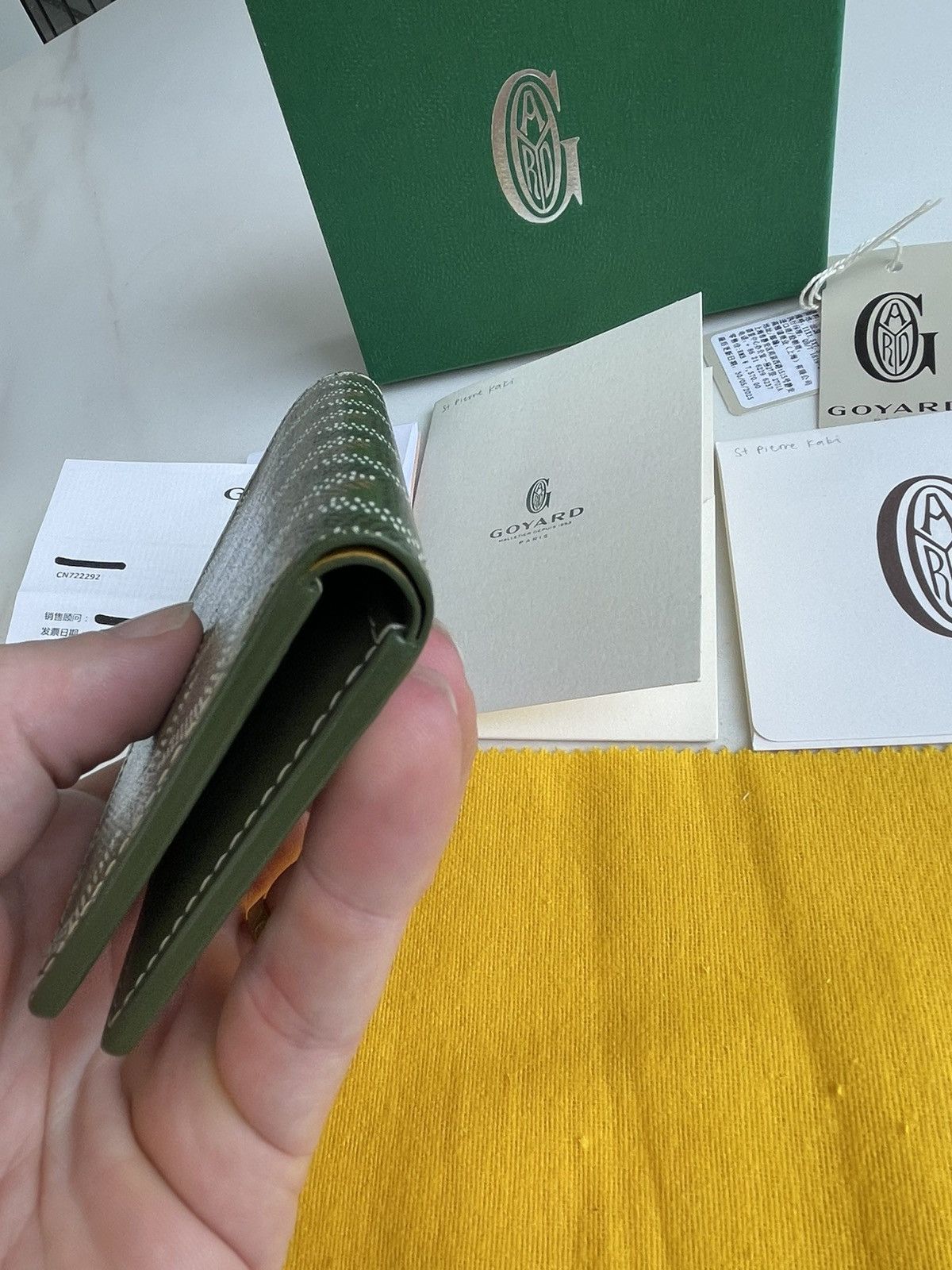 Goyard Goyard Saint Pierre 2025 Limited Edition Khaki Size ONE SIZE - 7 Thumbnail
