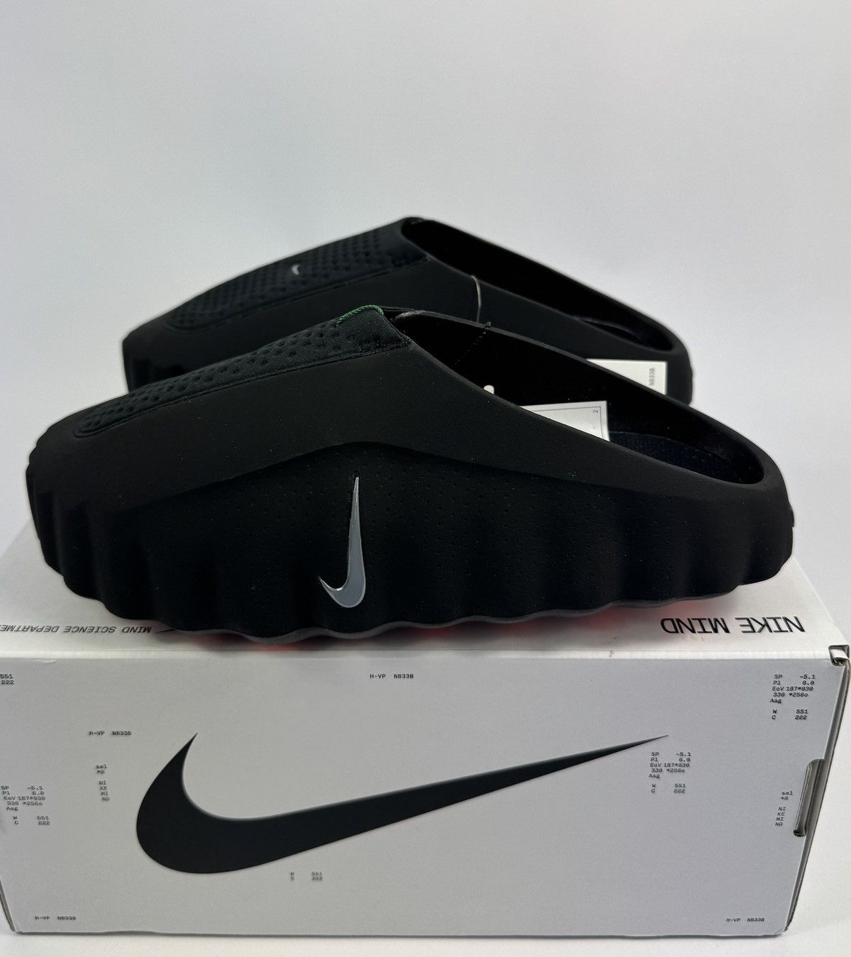 Nike NIKE MIND 001 BLACK CHROME SLIDES Size US 8 / EU 41 - 4 Thumbnail