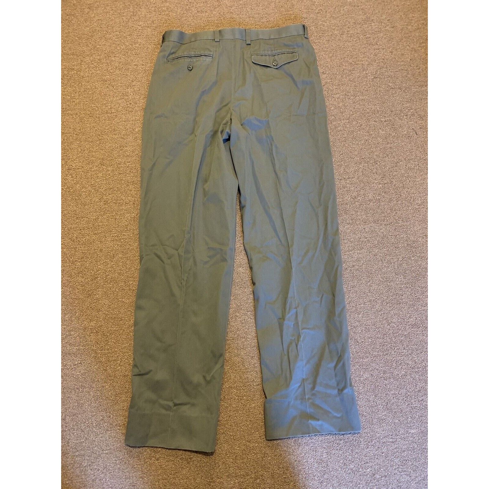 L.L. Bean LL Bean Classic Fit Dark Gray Dress Pants Men's Size 34 Size US 34 / EU 50 - 2 Thumbnail