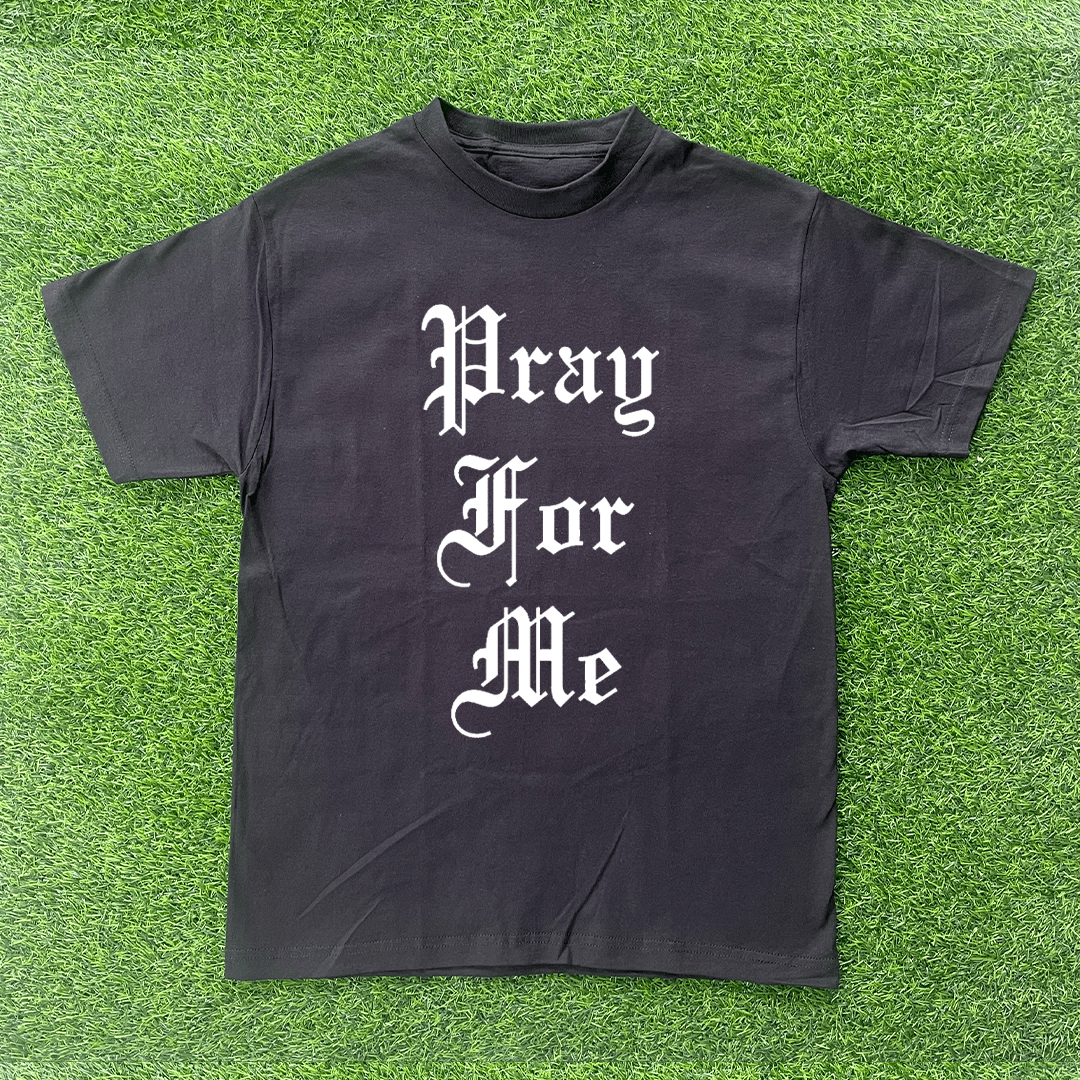 Vintage PRAY FOR ME TSHIRT Size US S / EU 44-46 / 1 - 1 Preview