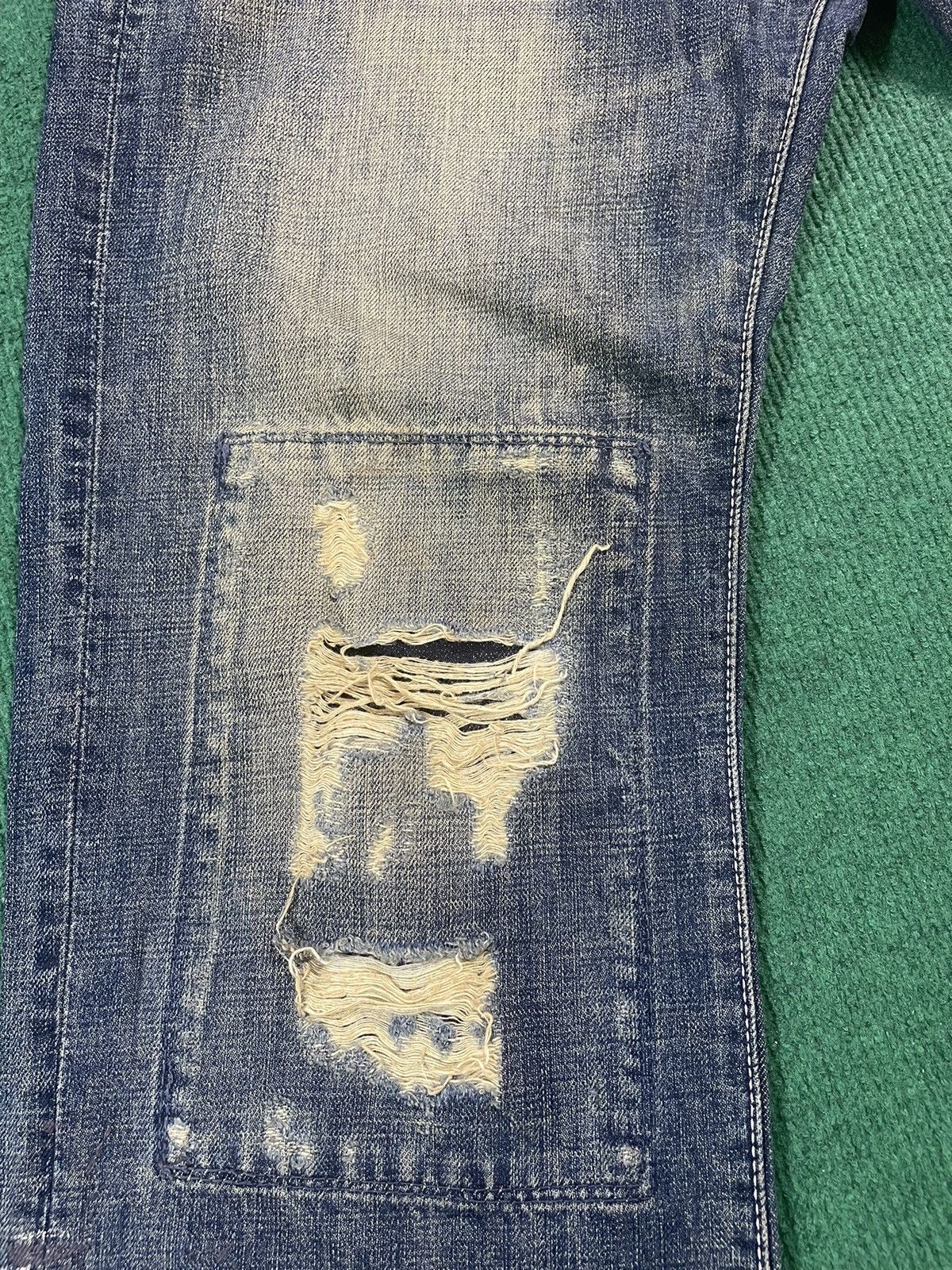 Global Work Vintage Distressed Global Work Japanese Jeans Size US 32 / EU 48 - 7 Thumbnail