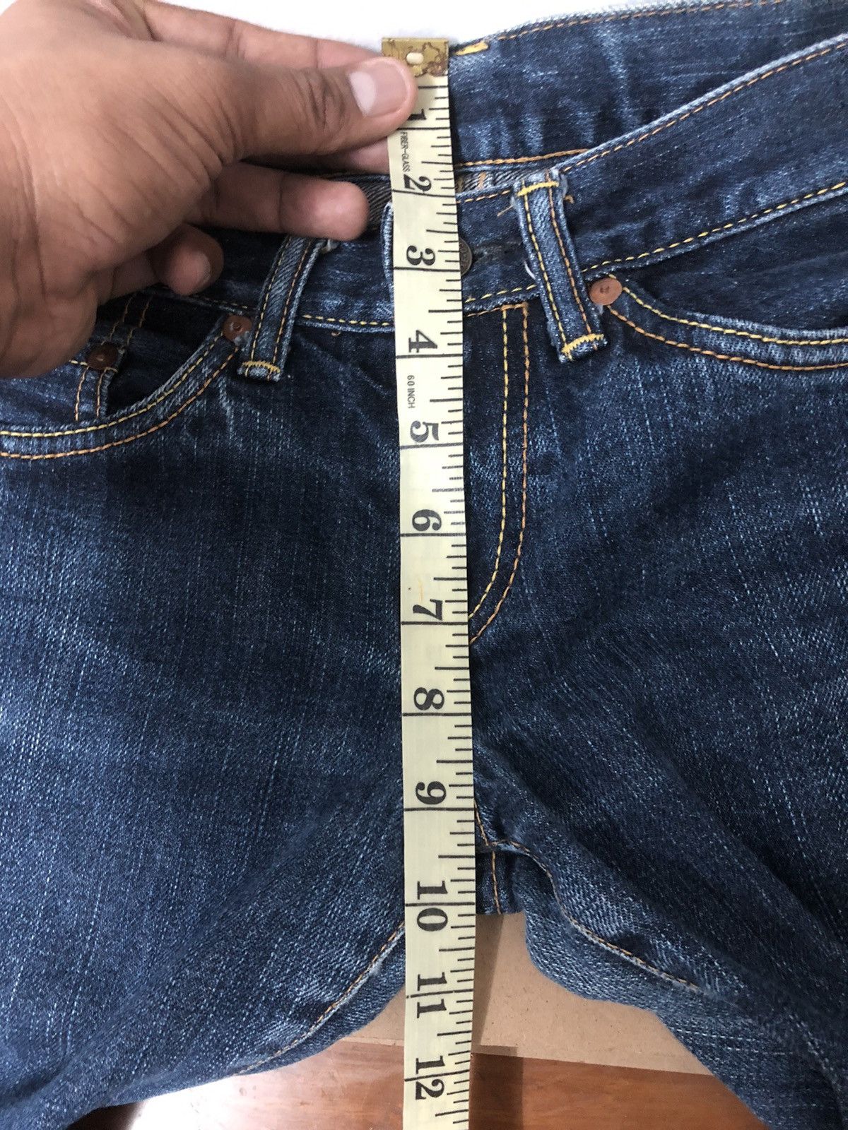 Evisu Evisu Selvedge Denim - Japanese brand Size US 30 / EU 46 - 13 Thumbnail