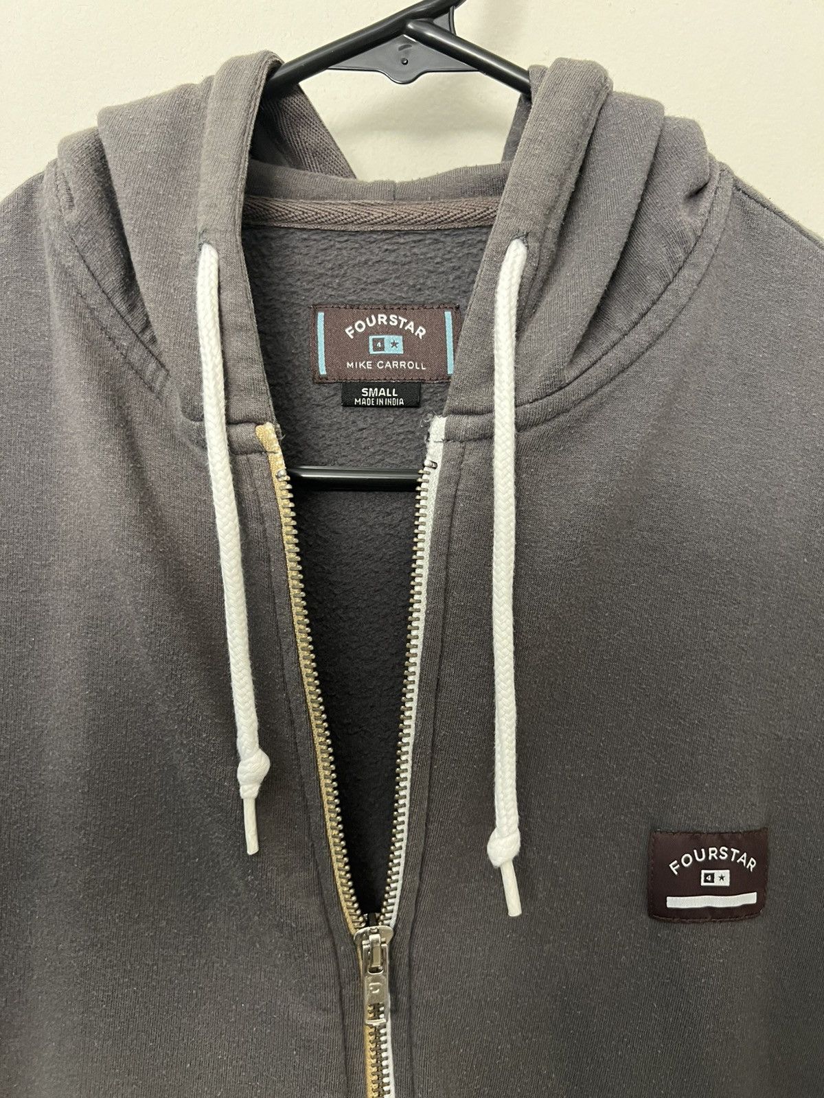 Fourstar Fourstar Mike Carrol Warm Grey Two Tone Zipper Size US S / EU 44-46 / 1 - 4 Thumbnail