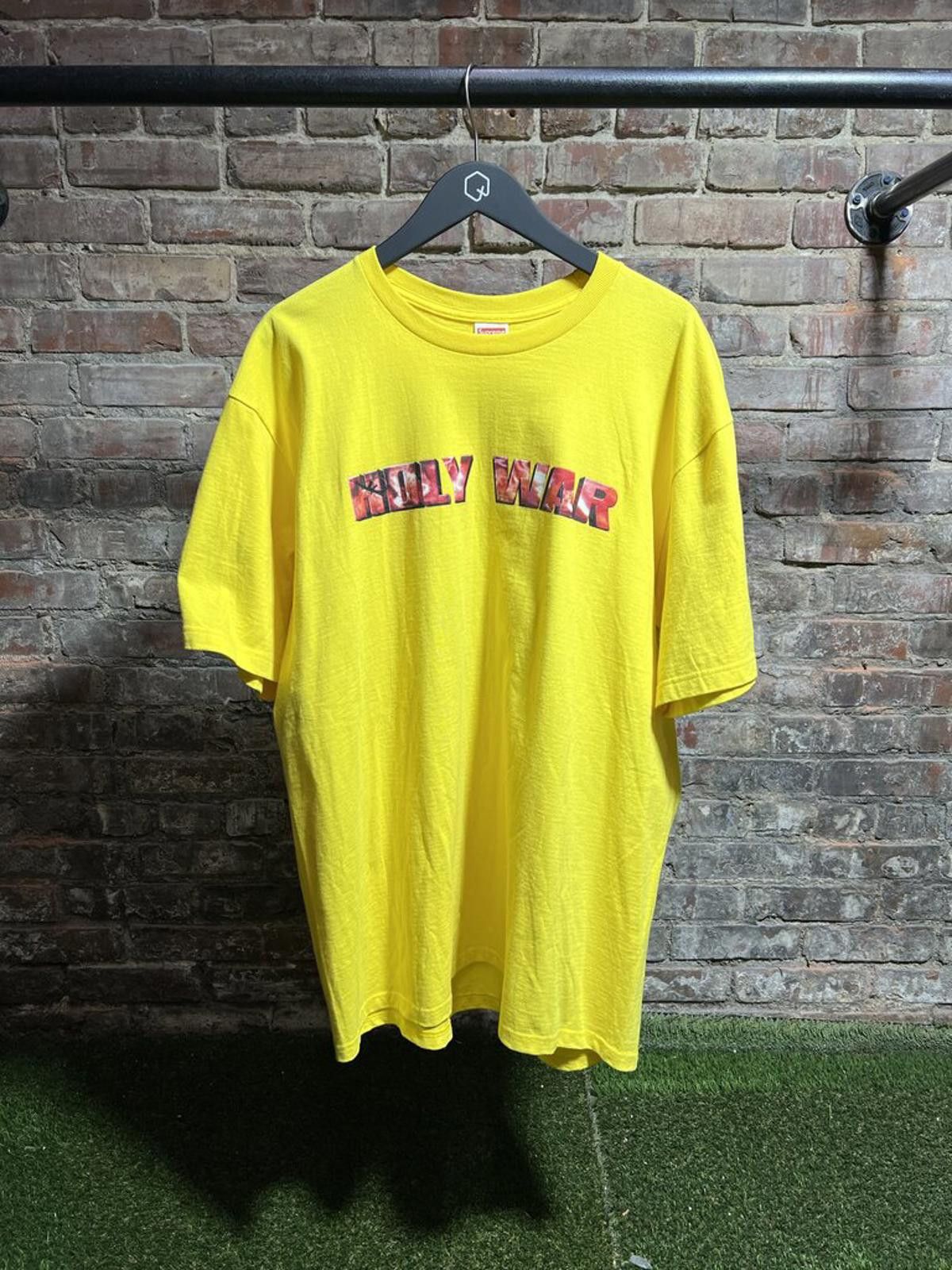 Other Supreme Holy War Tee Yellow Sz. XL Size ONE SIZE - 1 Thumbnail