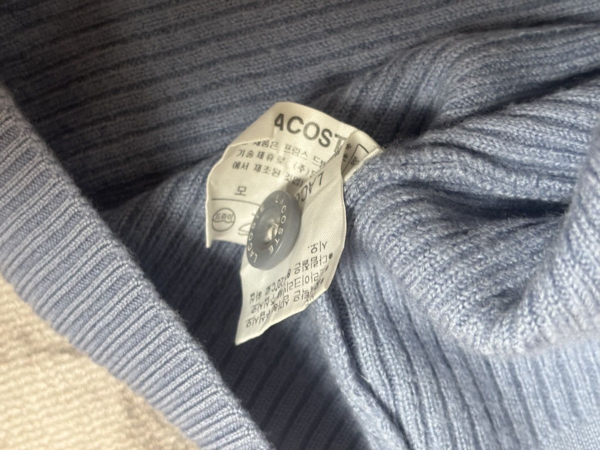 Lacoste Light blue cardigan button jacket Lacoste size S Size S / US 4 / IT 40 - 22 Thumbnail
