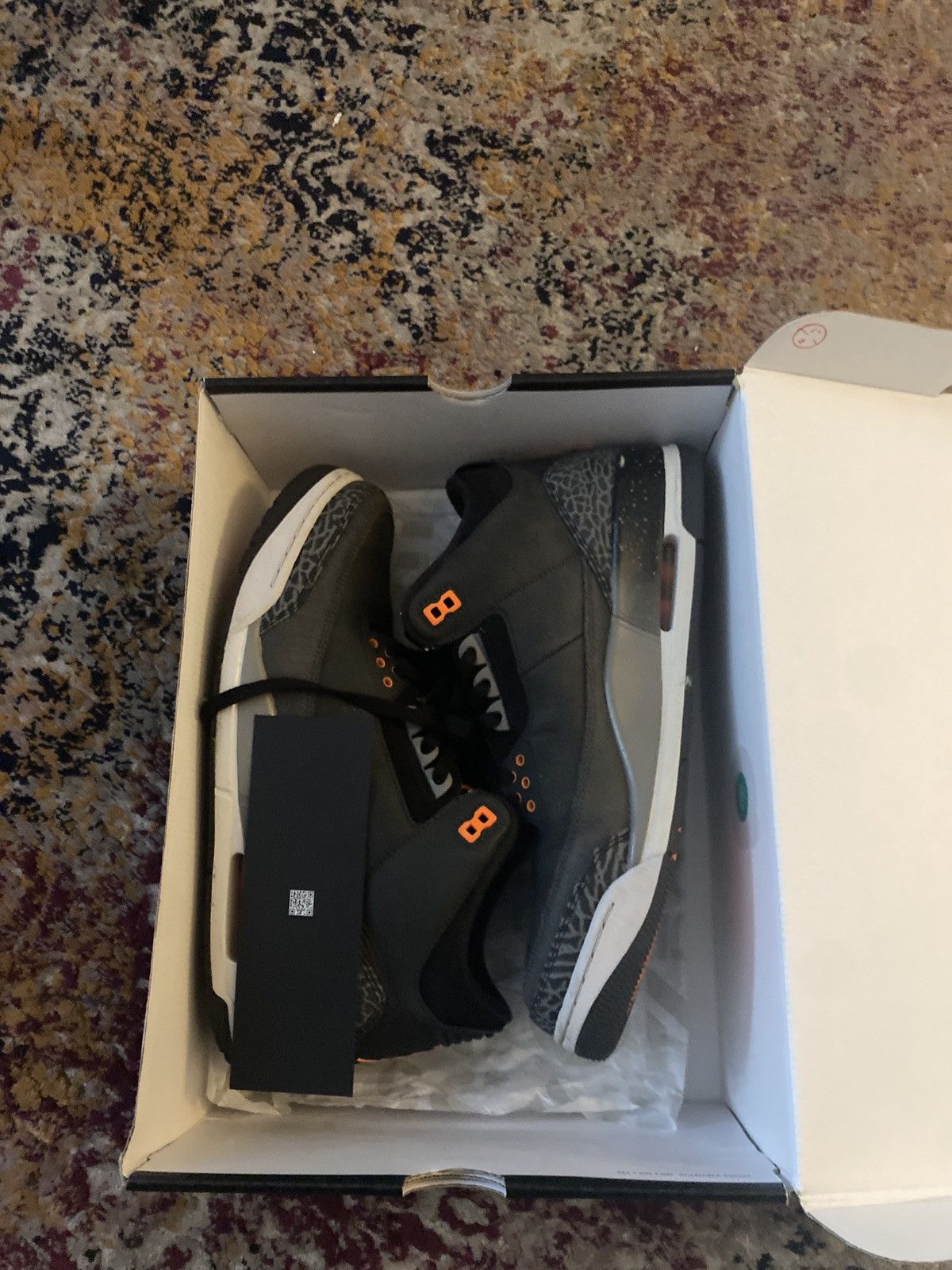 Jordan Brand “Fear” Jordan 3s Size US 12.5 / EU 45-46 - 3 Thumbnail