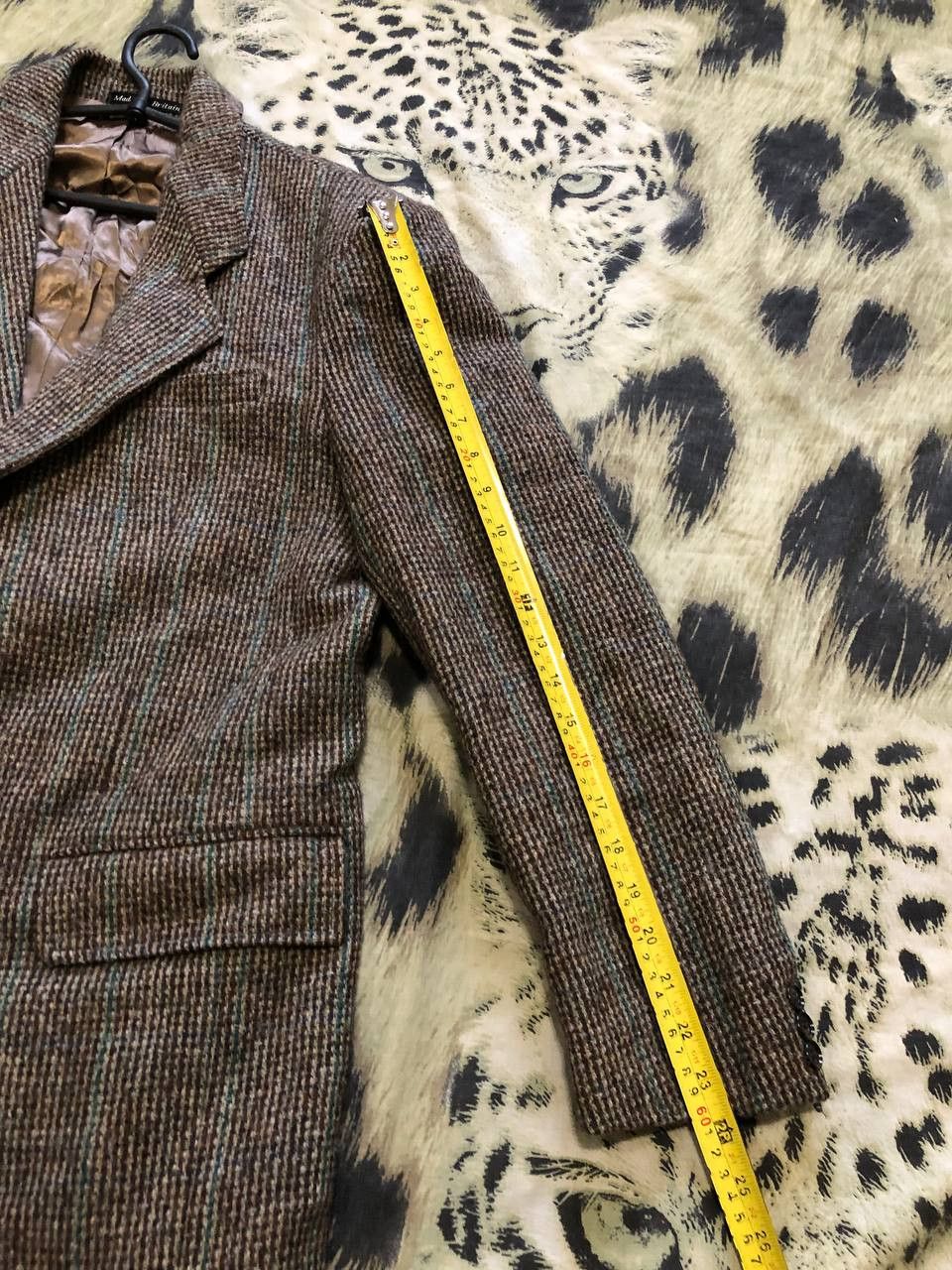 Harris Tweed VINTAGE Wool Blazer Harris Tweed Y2K Streetwear Size 42R - 5 Thumbnail