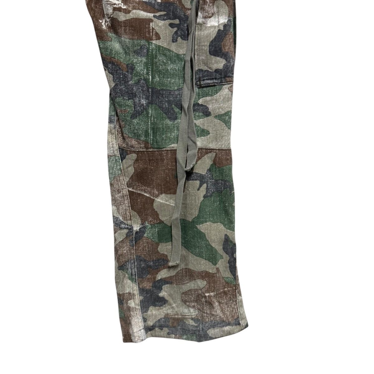 Japanese Brand RNA SLANG Cargo Camo Cropped Pants Size US 30 / EU 46 - 14 Thumbnail