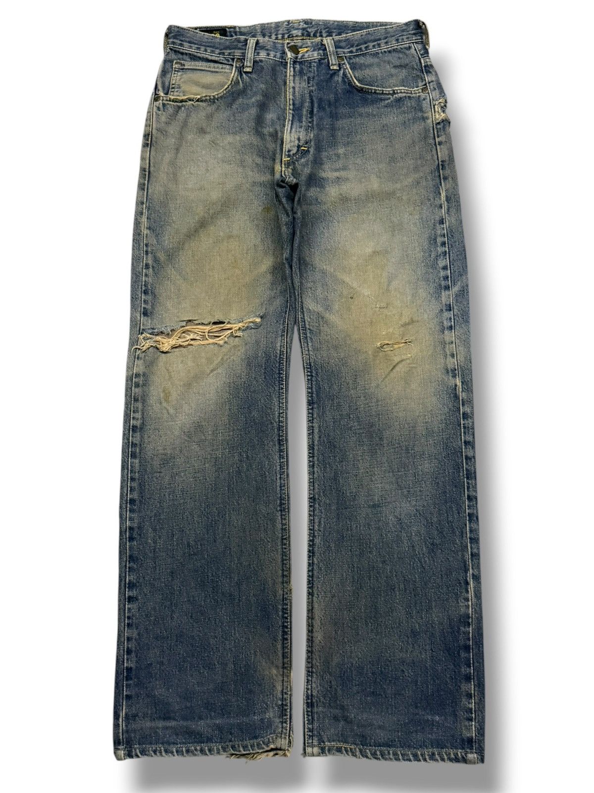 Lee Vintage Lee Riders Japan Denim Jeans |Relaxed Straight | W30 Size US 30 / EU 46 - 2 Thumbnail