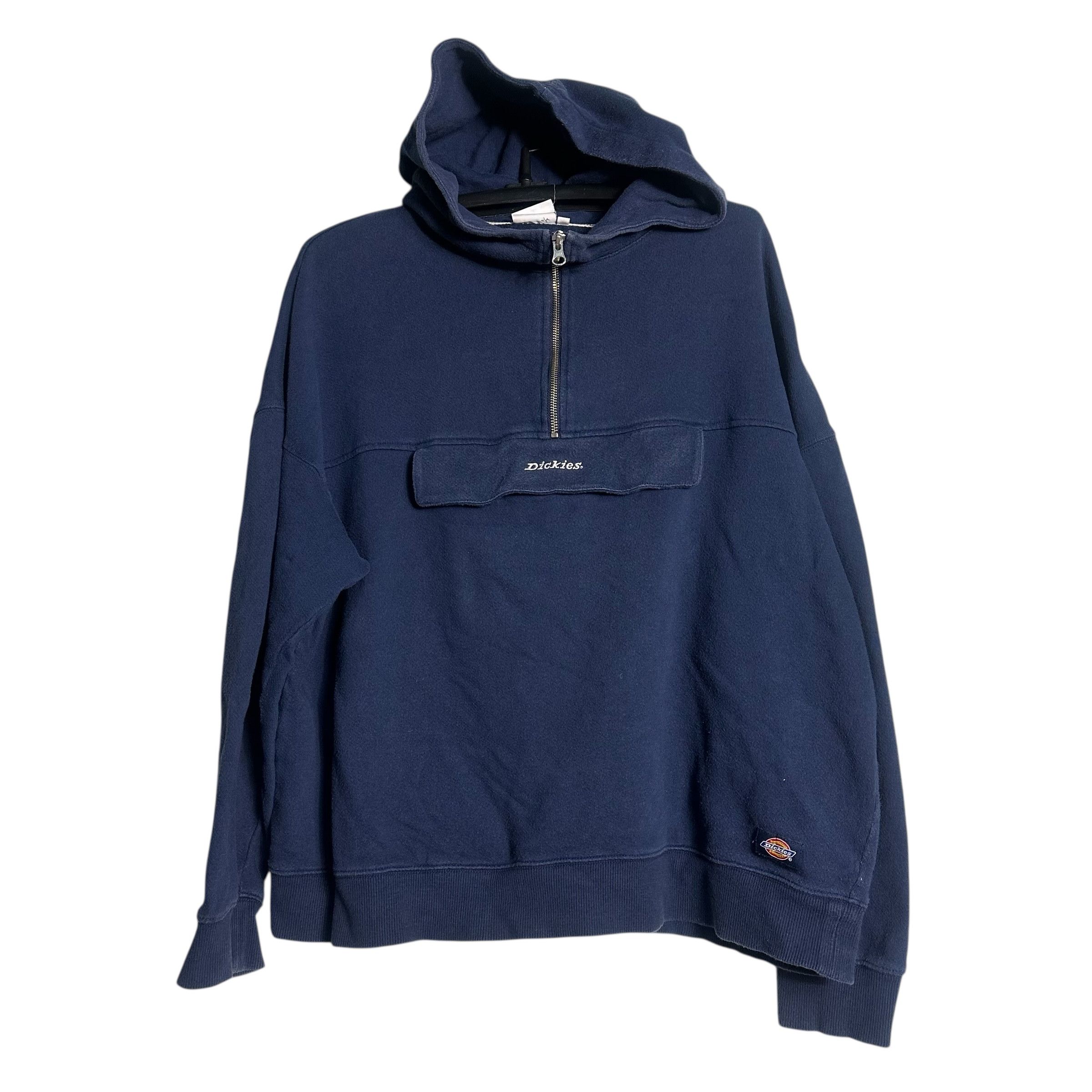 Dickies 🔥RARE🔥Vintage Dickies Half-Zip Hoodie Sweat Size US L / EU 52-54 / 3 - 1 Thumbnail