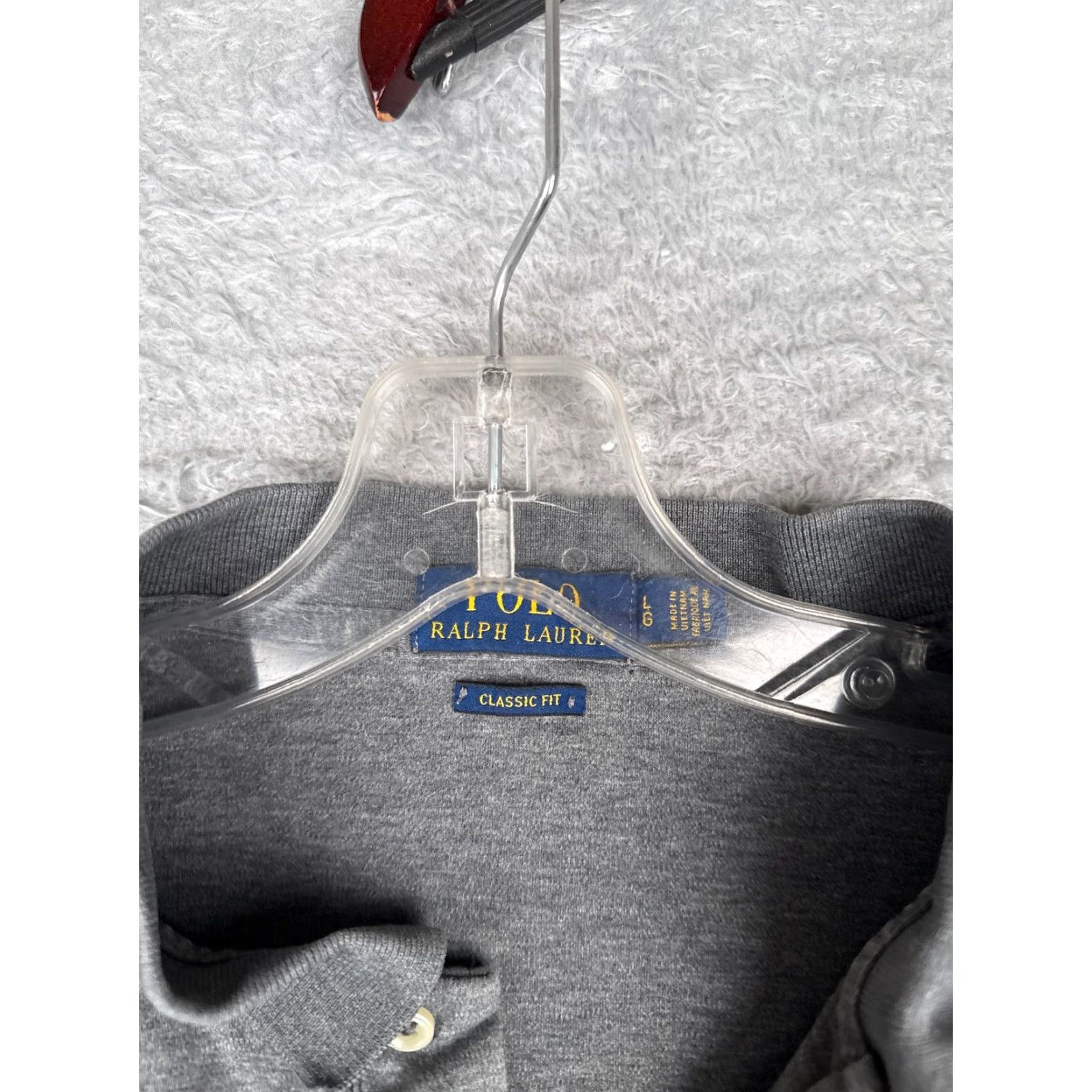 Ralph Lauren Polo Ralph Lauren Polo Shirt Men Large Gray Classic Fit Short Sleeve Cotton READ Size US L / EU 52-54 / 3 - 7 Thumbnail