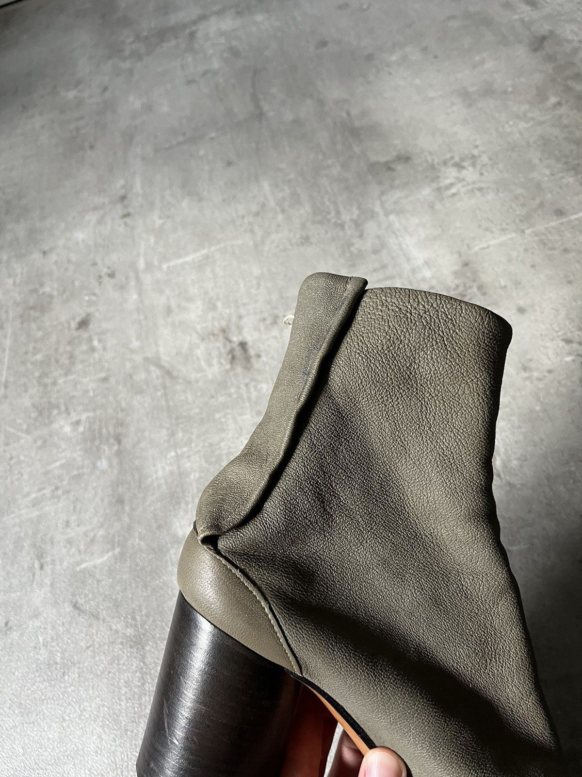 Maison Margiela Maison Margiela Tabi heel leather boots Size US 11 / IT 41 - 17 Thumbnail