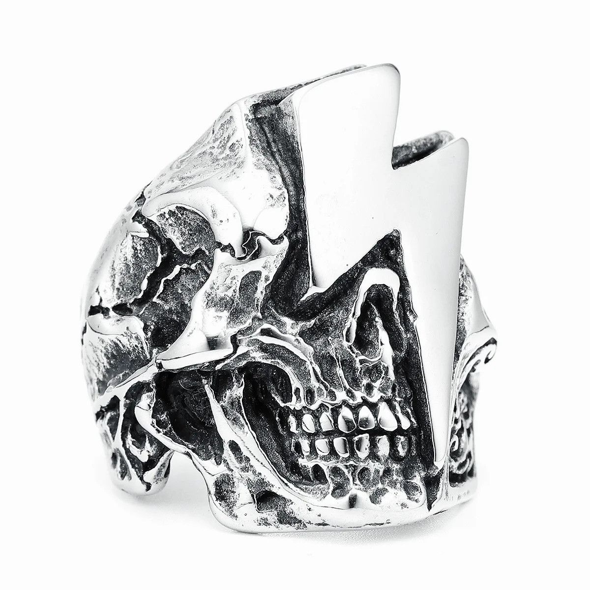 Jewelry Sull Rings Lightning Streetwear Jewelry Fashion Gift Size ONE SIZE - 6 Thumbnail