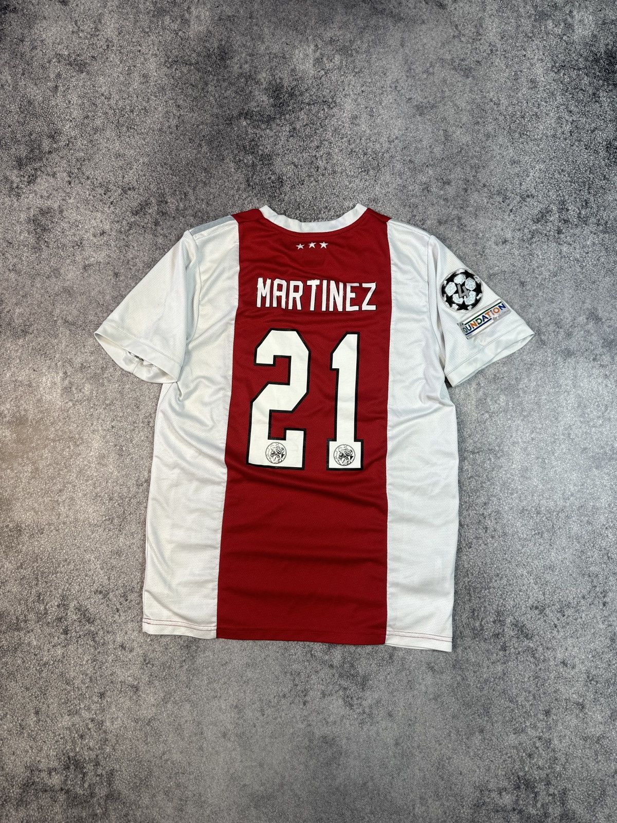 Adidas × Vintage Adidas Martinez 21 Ajax Soccer Jersey Streetwear Rare L Size US L / EU 52-54 / 3 - 1 Thumbnail