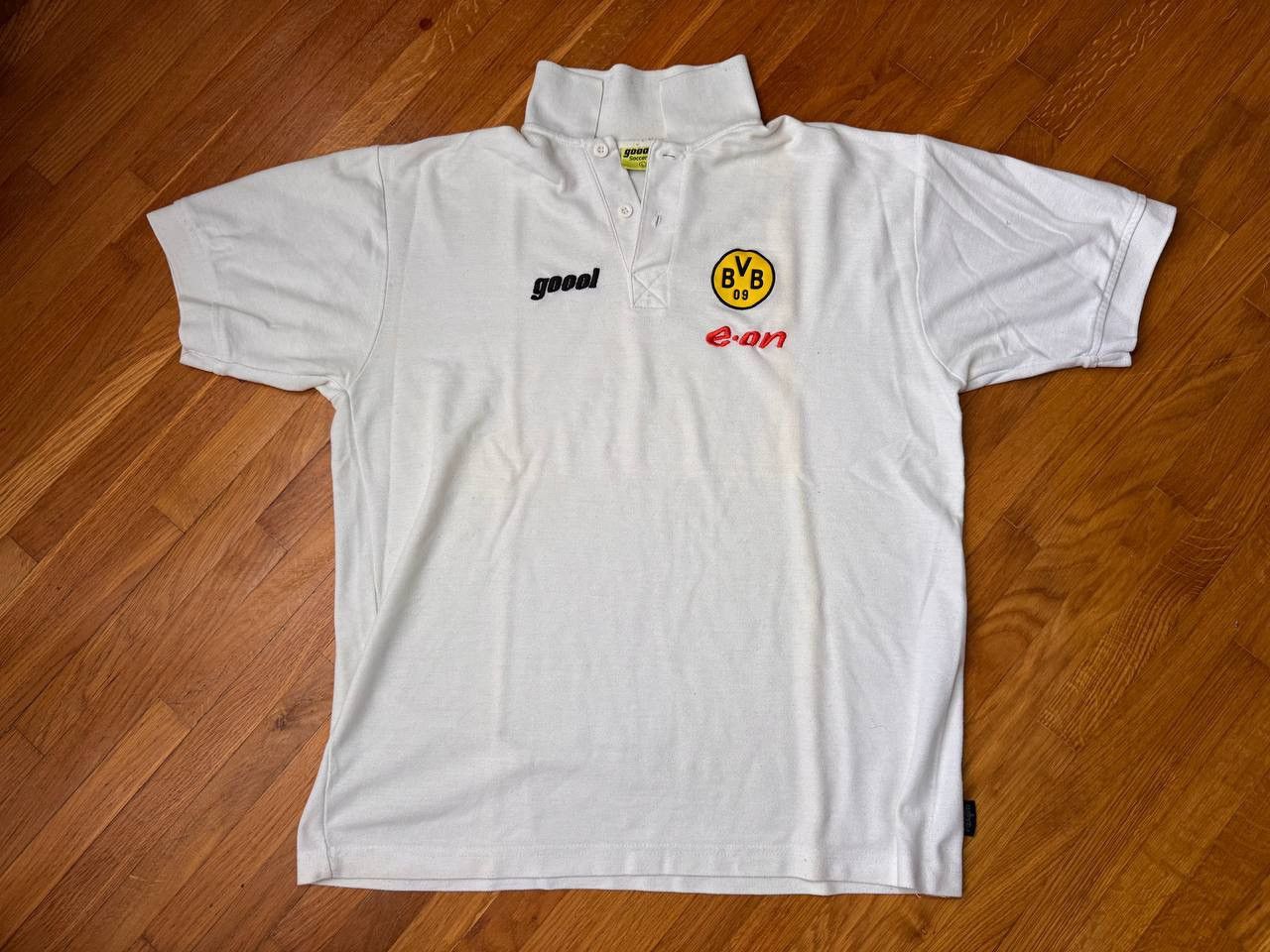 Chelsea Soccer Goool Borussia Dortmund 2002 soccer jersey polo tee Size US L / EU 52-54 / 3 - 1 Thumbnail