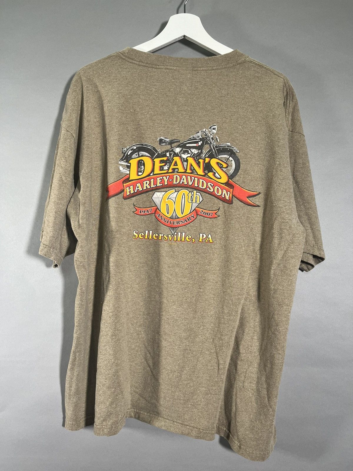 Other 1990’s Vintage Harley Davidson Pennsylvania Brown Tee Size US XL / EU 56 / 4 - 5 Thumbnail