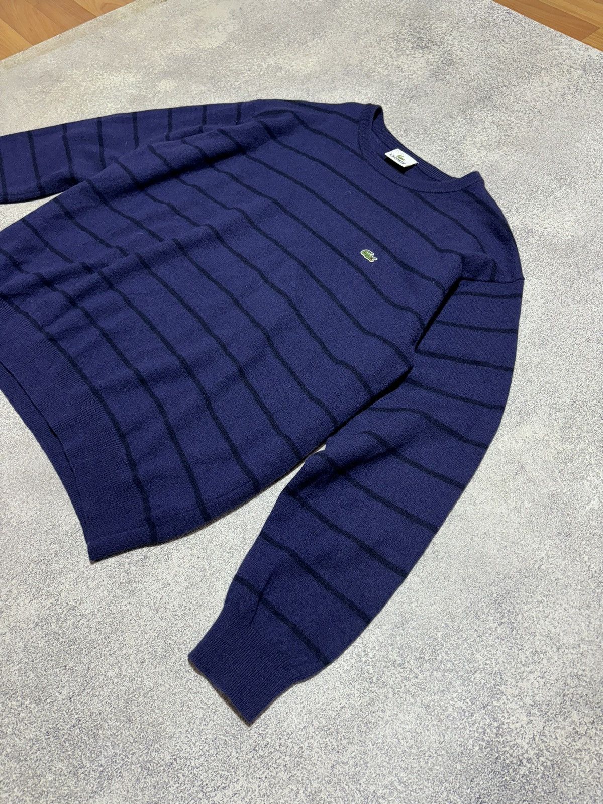 Lacoste Lacoste Vintage Knitted Wool Sweater Japan Y2K Size US L / EU 52-54 / 3 - 6 Thumbnail
