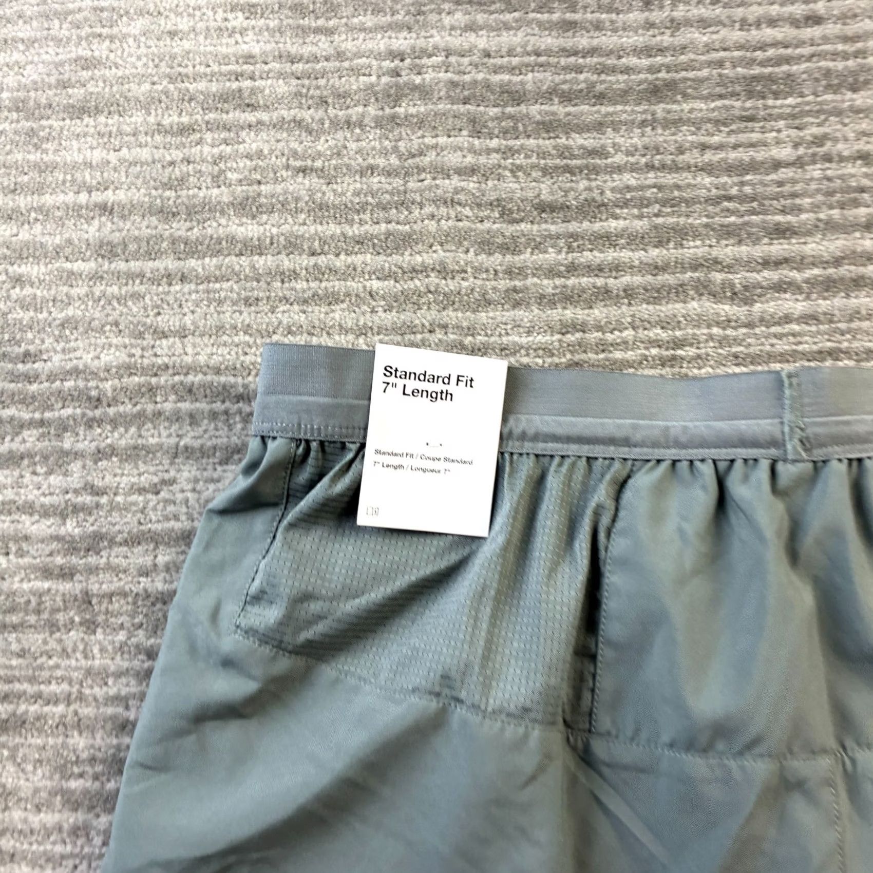 Nike Nike Mens Medium Gray Flex Stride 7" Running Shorts Lined Drawstring Size US 31 - 4 Thumbnail
