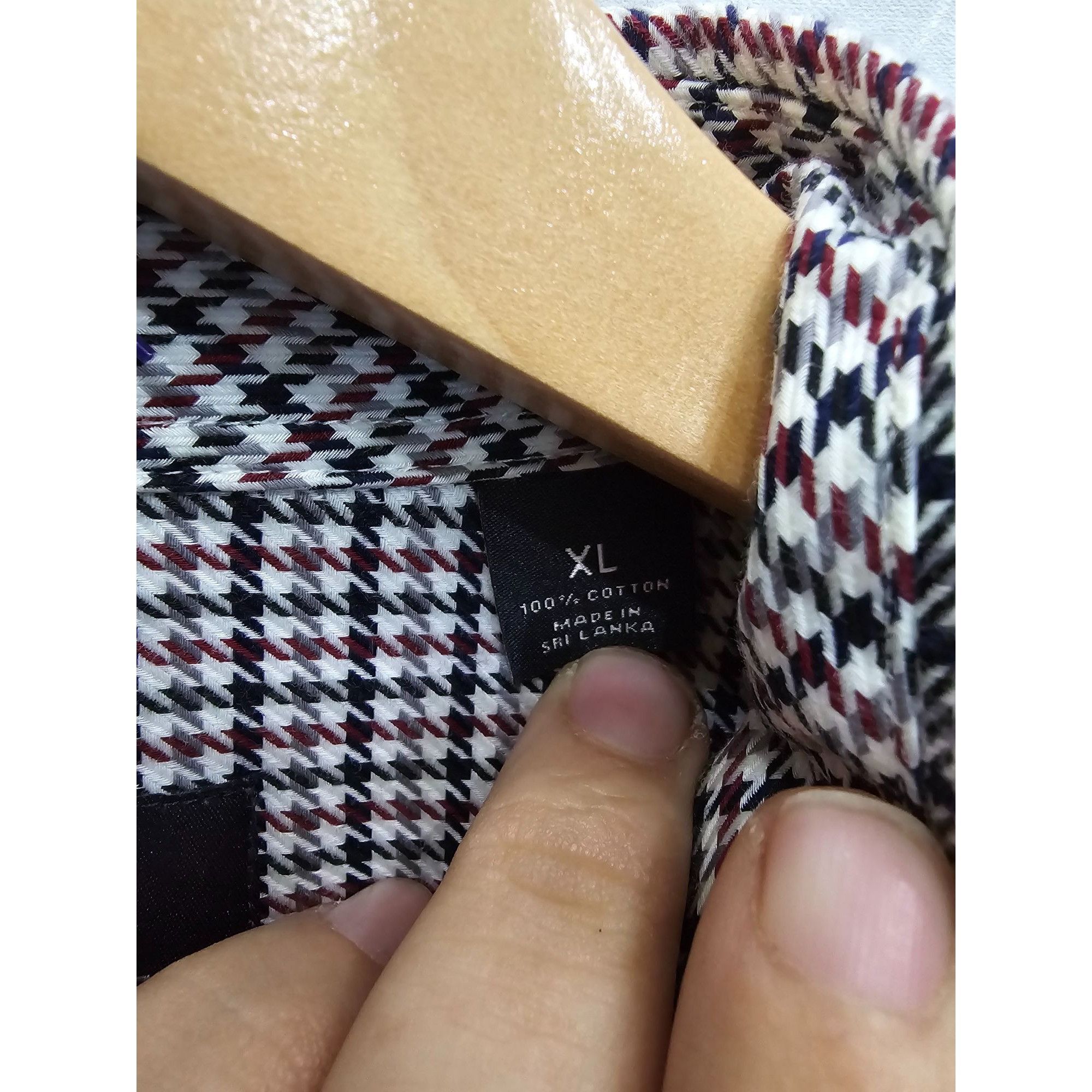 Hart Schaffner Marx Hart Schaffner Marx Men's XL Checkered Dress Shirt 100% Cott Size US XL / EU 56 / 4 - 5 Thumbnail