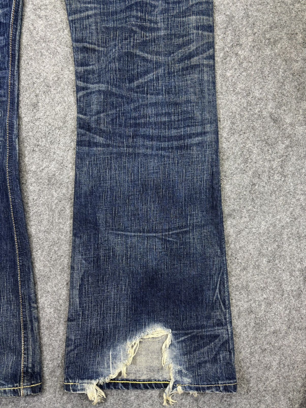 Edwin 💥Flare💥Edwin 503 Sick Fades Flare Denim K39 Size US 36 / EU 52 - 13 Thumbnail