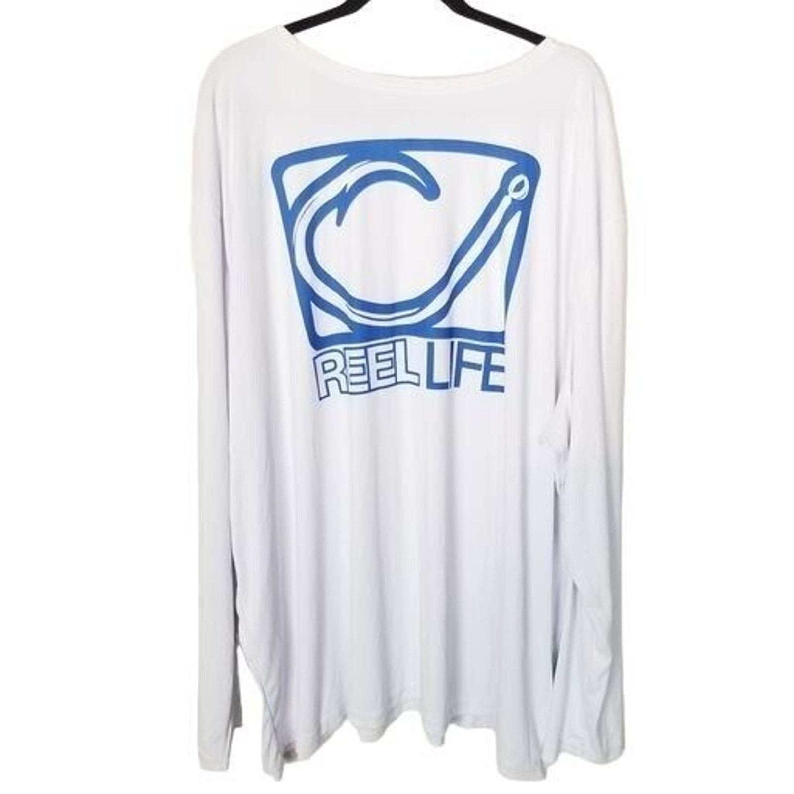 Reel Legends Reel Life Mens Combat Gear Performance Fishing Shirt Size 5X Size US XXL / EU 58 / 5 - 7 Thumbnail