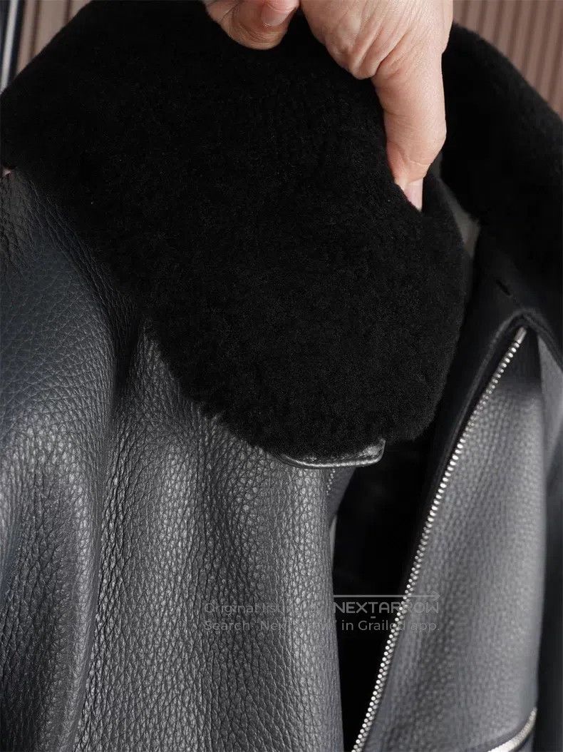 Hermes Hermes Deerhide Thin Insulated Leather Jacket Size US L / EU 52-54 / 3 - 8 Thumbnail