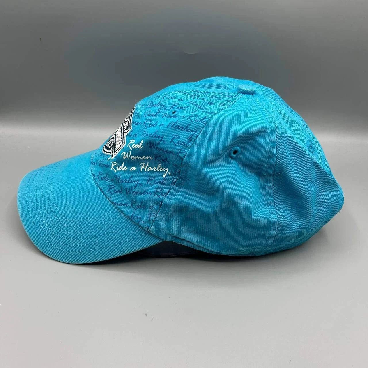 Harley Davidson Harley Davidson Motorcycles Embroidered Strap Back Cotton Size ONE SIZE - 6 Thumbnail