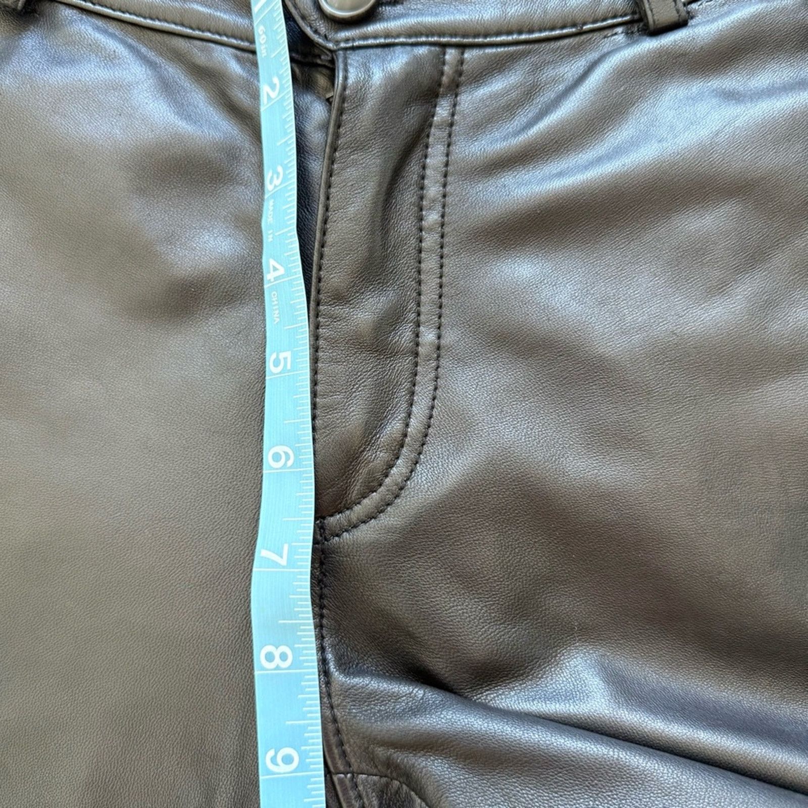T by Alexander Wang T by Alexander Wang women leather pants size 24 Retail 750$ Size 24" / US 00 / IT 34 - 9 Thumbnail