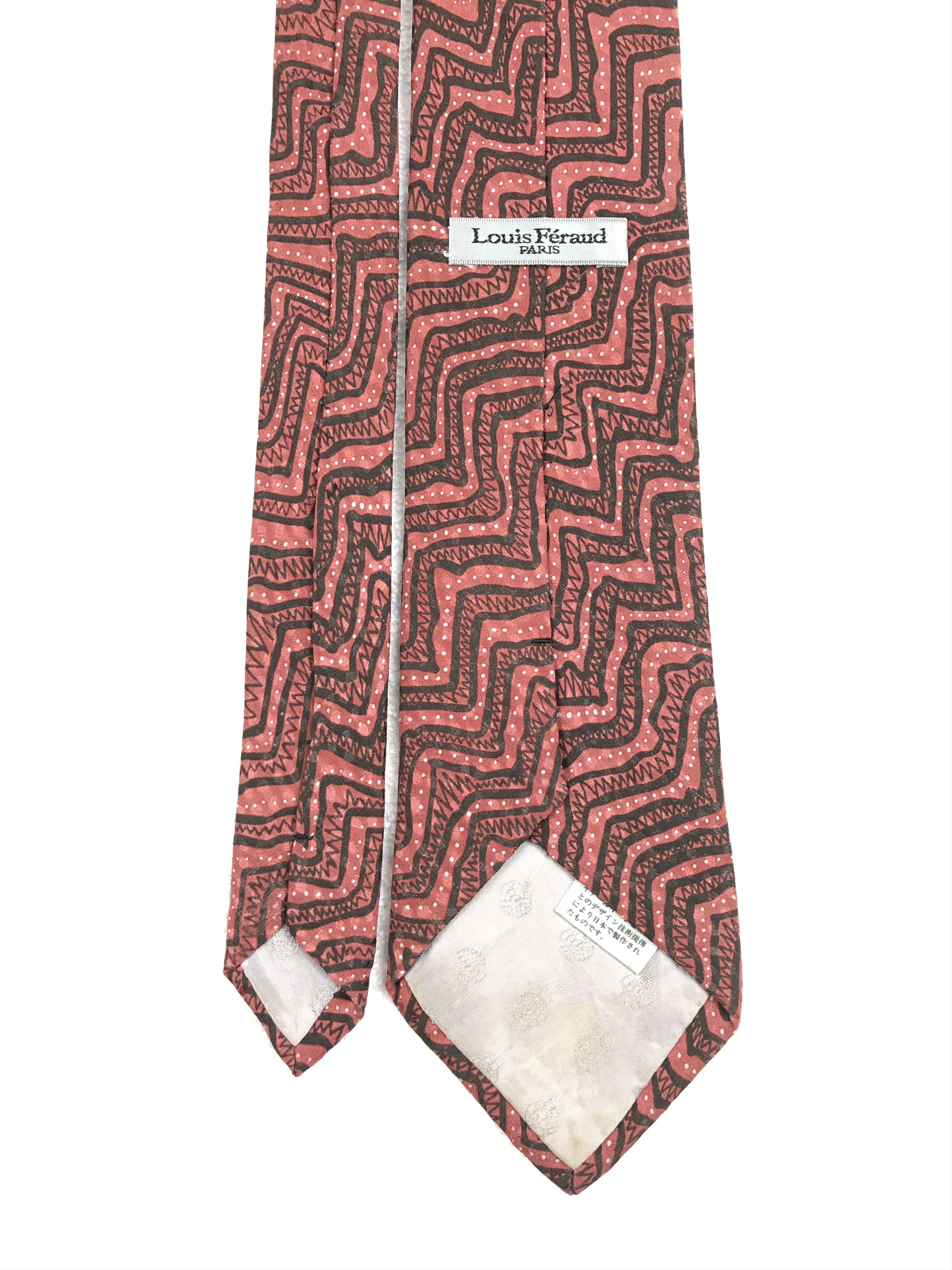 Designer × Louis Feraud × Vintage Vintage Louis Feraud Silk Necktie Size ONE SIZE - 4 Thumbnail