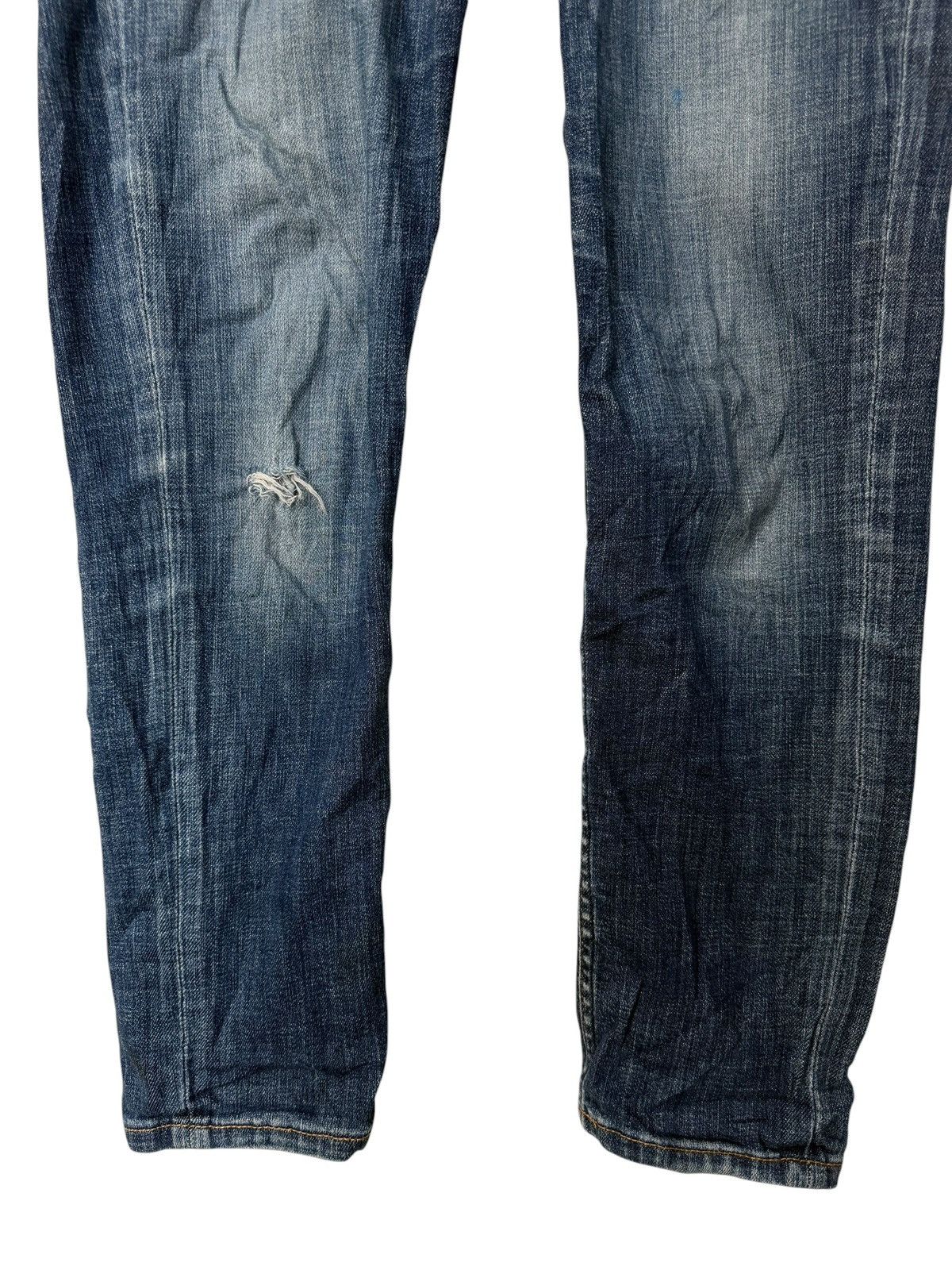Japanese Brand Vintage American Holic Jeans Wash Slim Fit Denim Pants Size US 26 / EU 42 - 3 Thumbnail