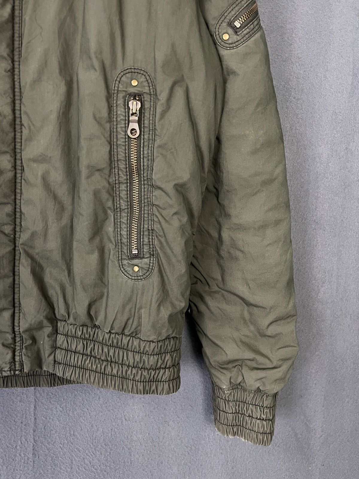 Japanese Brand Uniqlo Army Air Force Parka Bono Jacket LGB GOA Style Size US M / EU 48-50 / 2 - 6 Thumbnail
