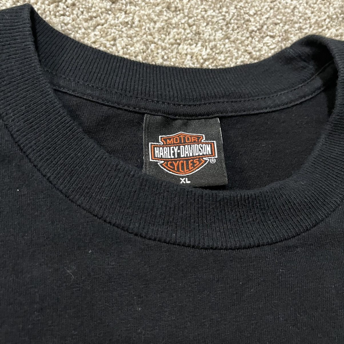 Harley Davidson Vintage Harley Davidson Tee shirt Size US XL / EU 56 / 4 - 3 Thumbnail
