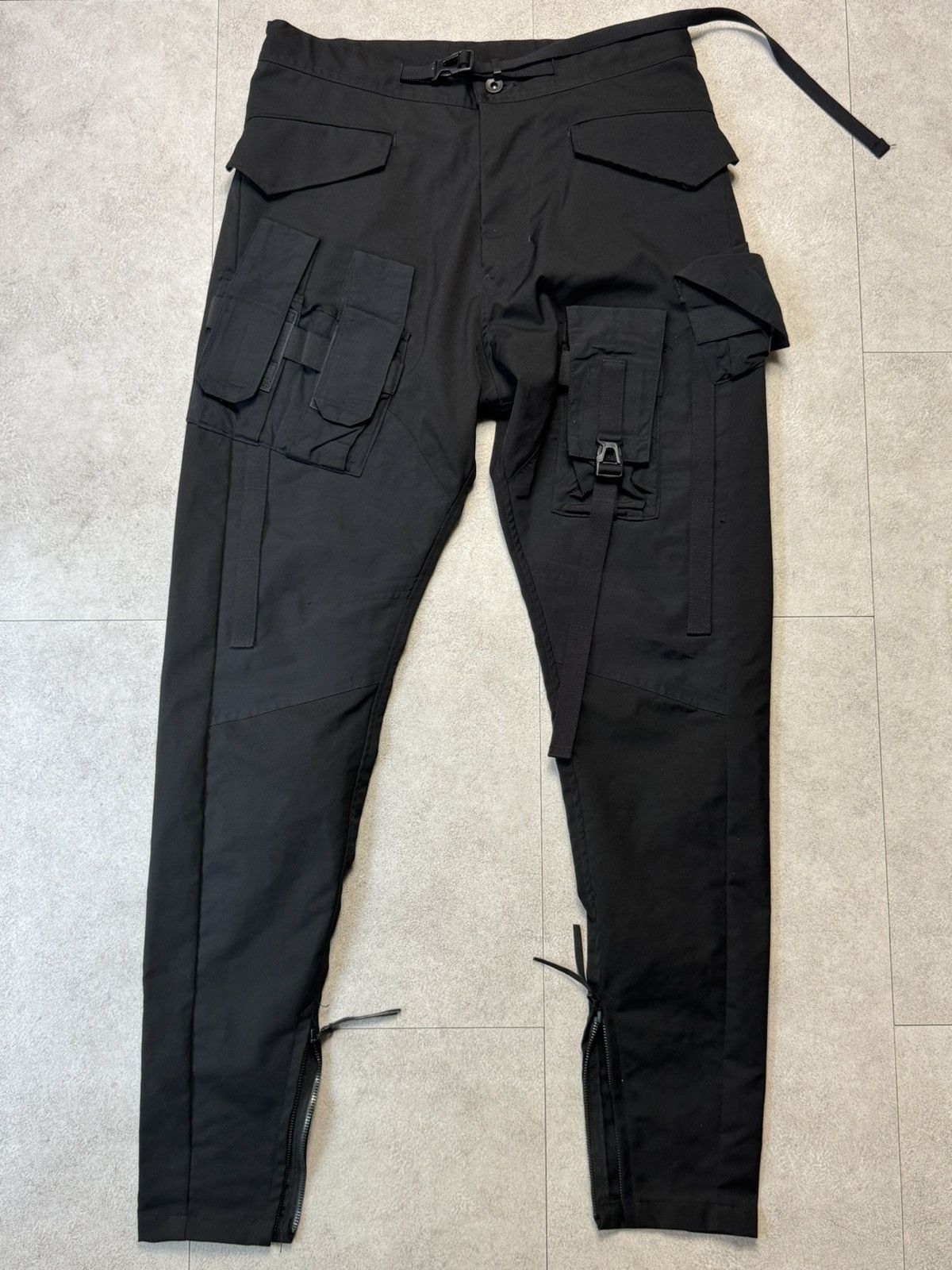 Julius Julius goth Shifting Gas Mask Cargo Pants Trousers 10