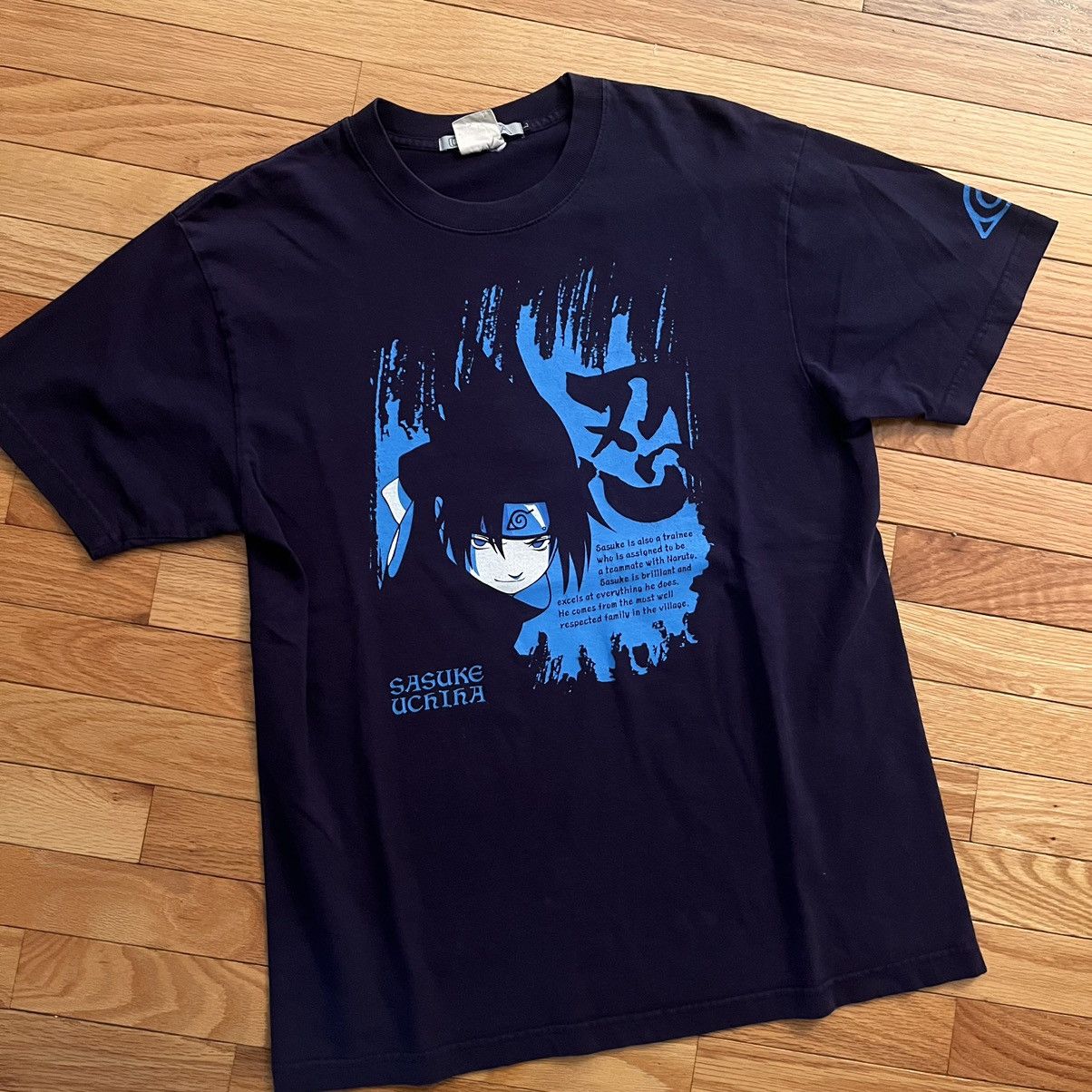 Japanese Brand × Vintage 2004 Naruto Sasuke Tee Size US L / EU 52-54 / 3 - 1 Thumbnail
