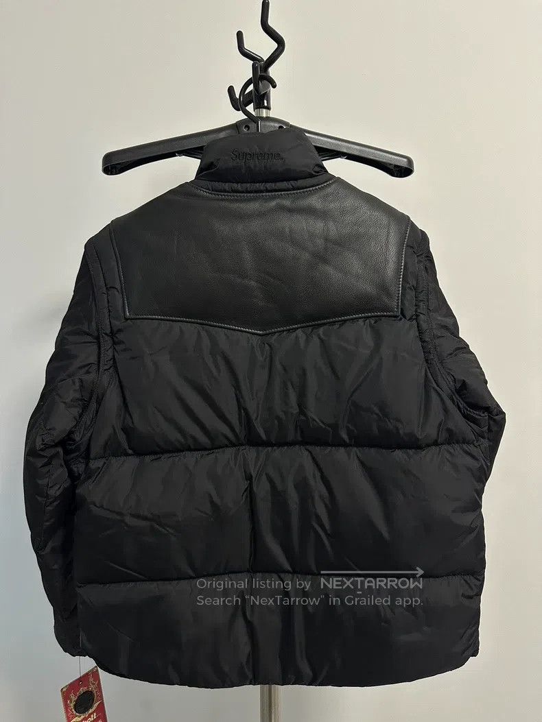 Schott Schott Co-branded cowhide fake two down jackets Size M / US 6-8 / IT 42-44 - 4 Thumbnail